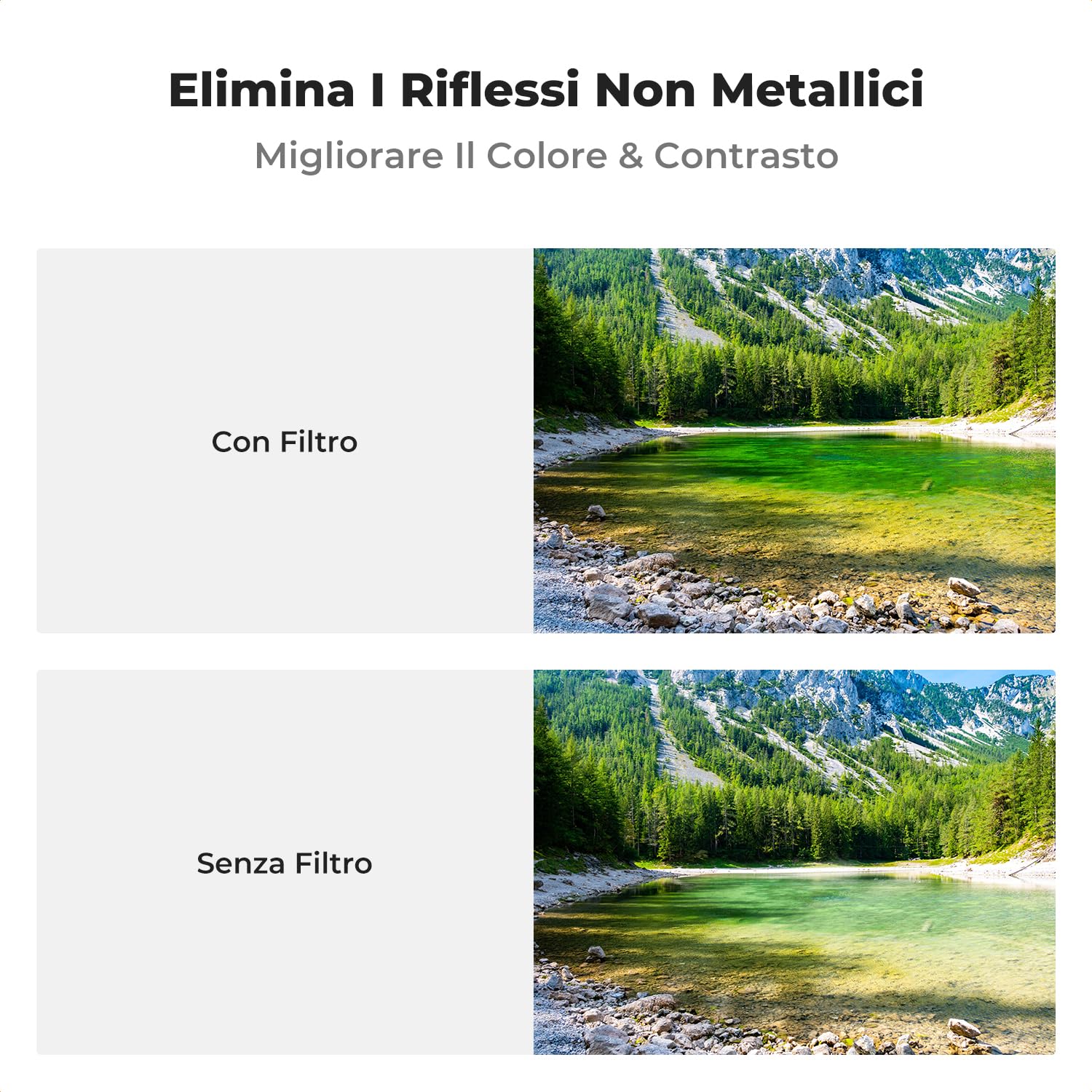 K&F CONCEPT Nano-Klear Filtro Magnetico, Filtro Polarizzatore Circolare Magnetic Filter CPL in Vetro Ottico con Nano-Rivestimento per Obiettivi 67mm(Incluso Un Panno di Pulizia)