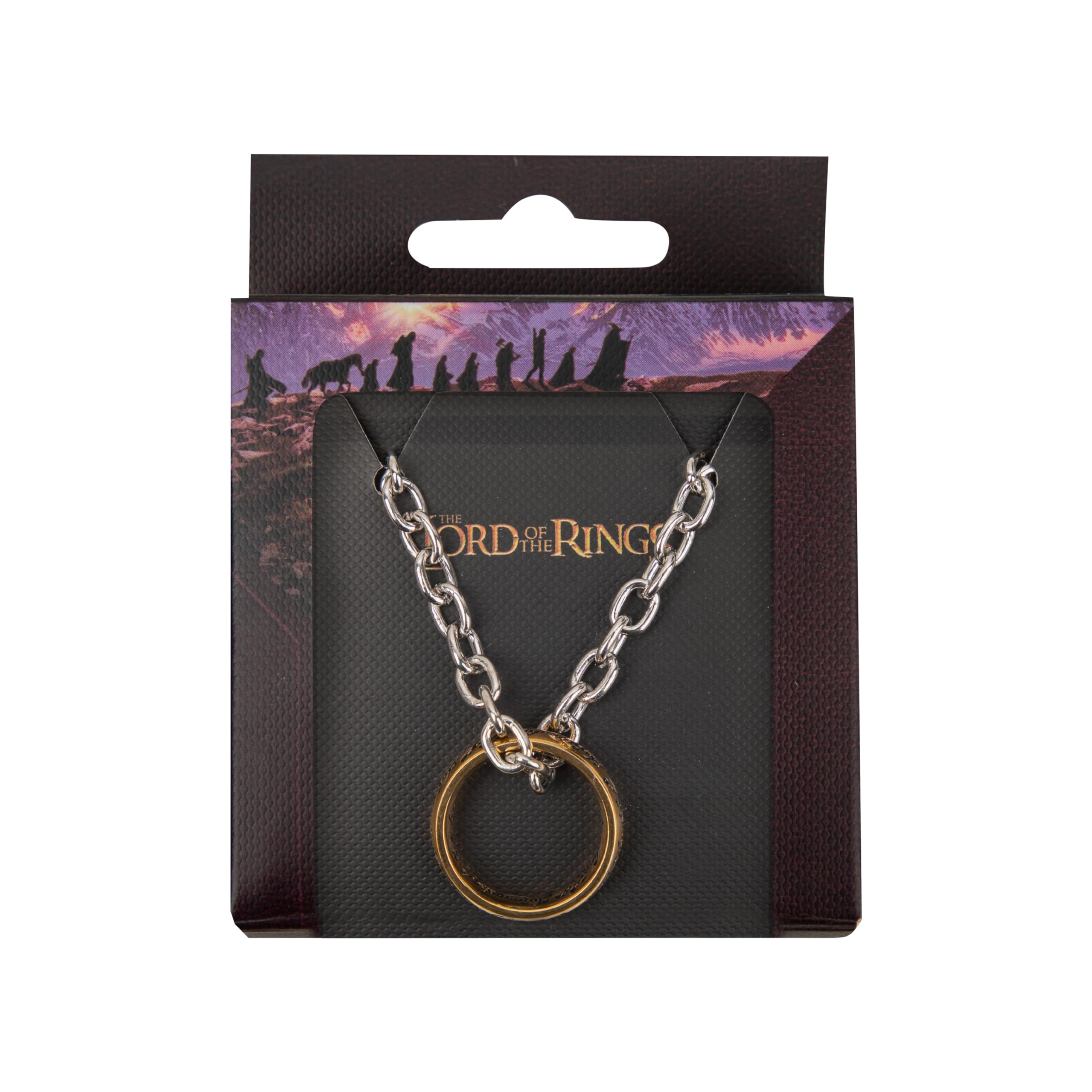 Cinereplicas Seigneur des Anneaux - Collier Anneau Unique 60 cm - Licence Officielle