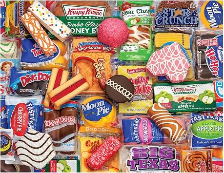 Springbok Snack Treats 500 Piece Jigsaw Puzzle for Adults