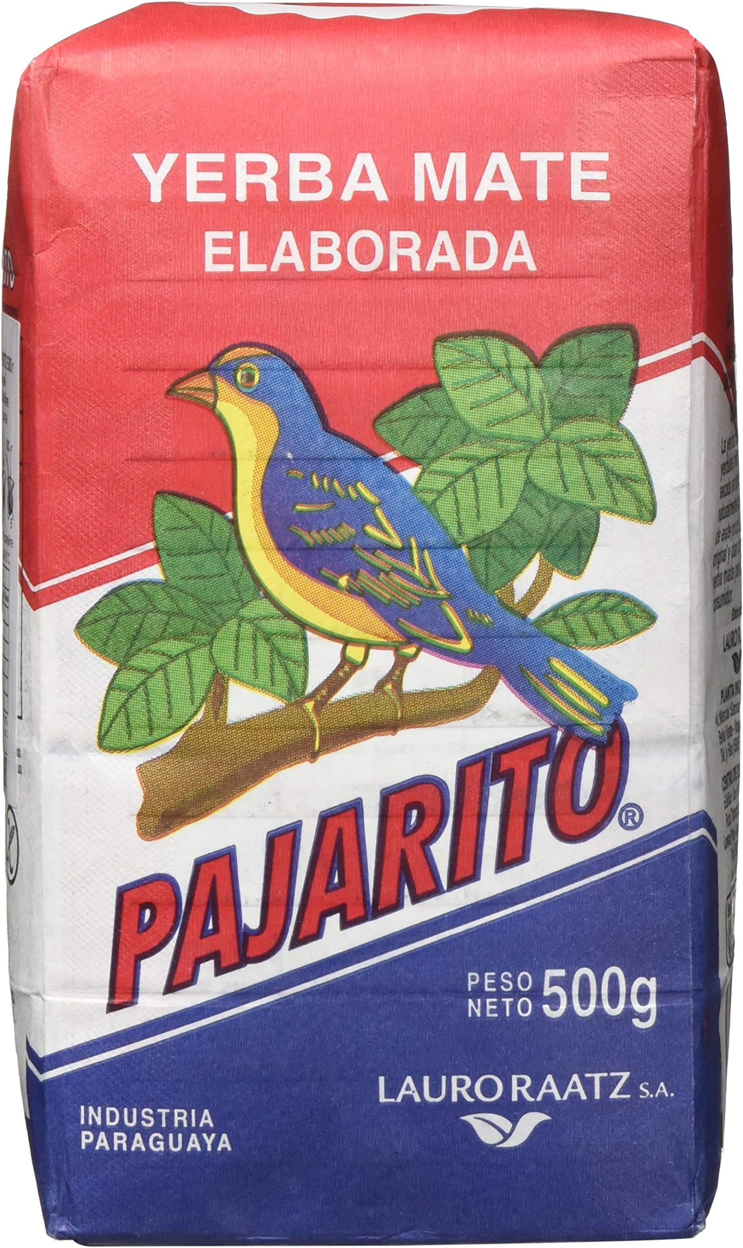 Yerba Mate Pajarito Traditional 500g