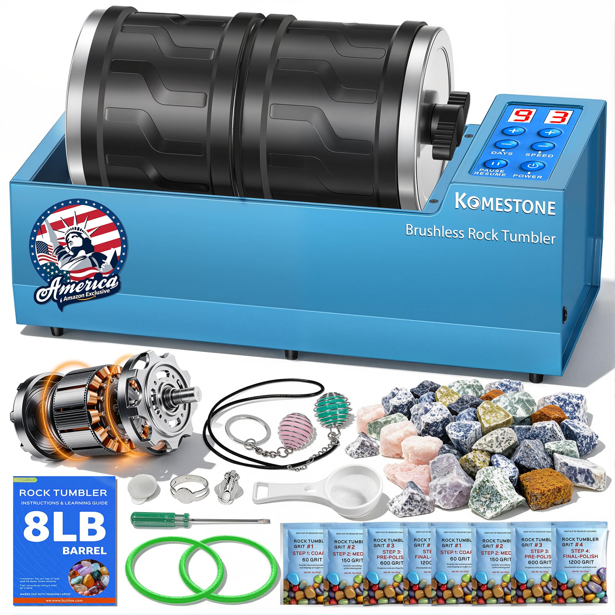 KomeStone G2 8LB Dual Barrel