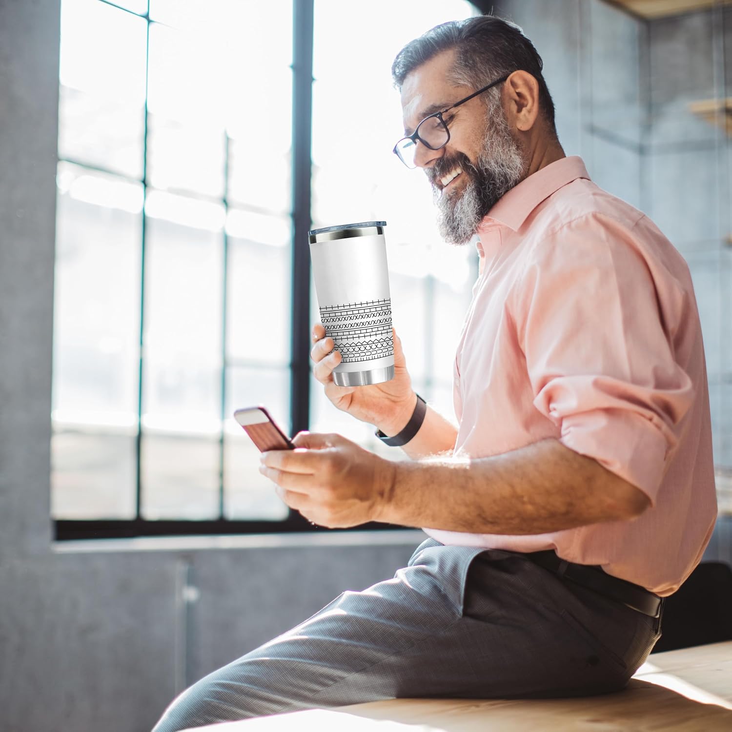 Funny FTS Hidden Message Tumbler 20Oz – Fuck This Shit Mug Sarcasm – Hidden Message Mug - Fuck This Shit Cup Inappropriate Gag Gift For Adults, The Office, Coworkers, Work Besties, Secret Swear Gift - Image 7