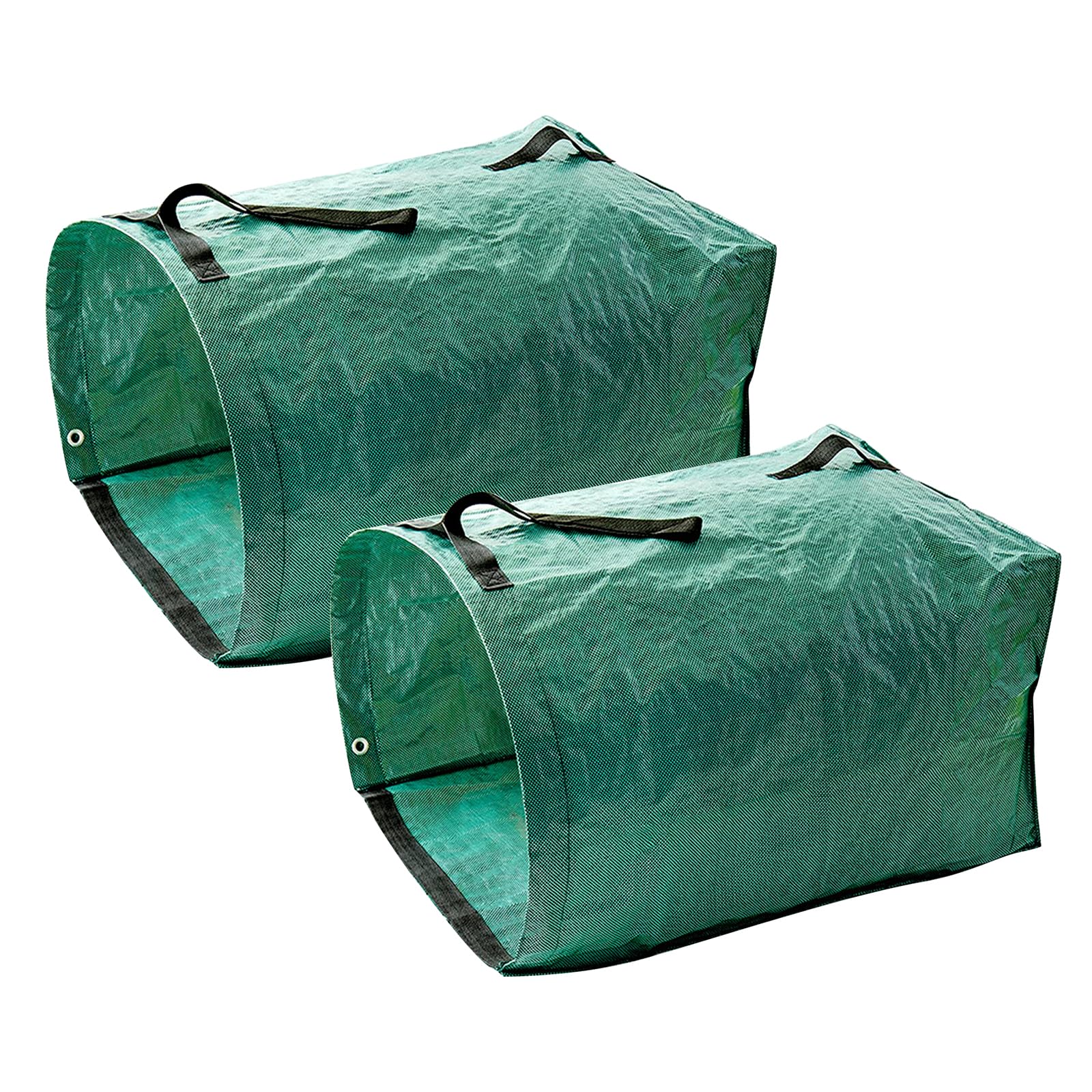 Sacs à déchets de jardin robustes – Sacs de jardin réutilisables avec poignées pour l'élimination des feuilles et des débris, design pliable, capacité de 200 l