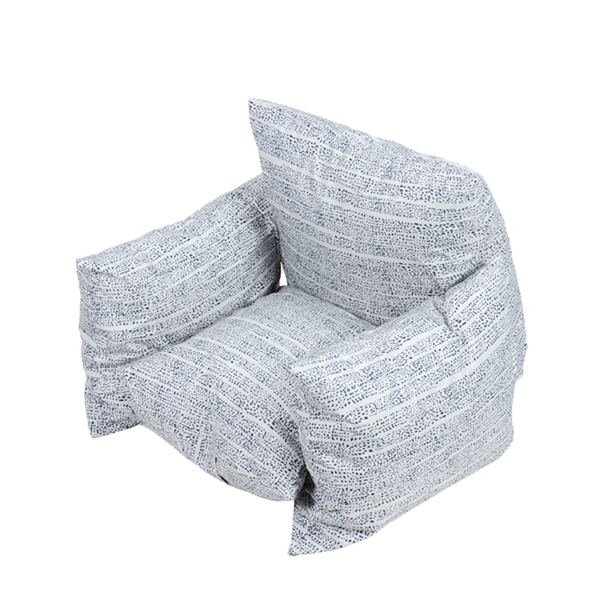 LUCKYERMORE Floor Gaming Sofa Chair for Adults and Kids, Bean Bag Arm Lounger Chair for Video Game TV Watching Reading Meditating for Home Living Room, Sponge