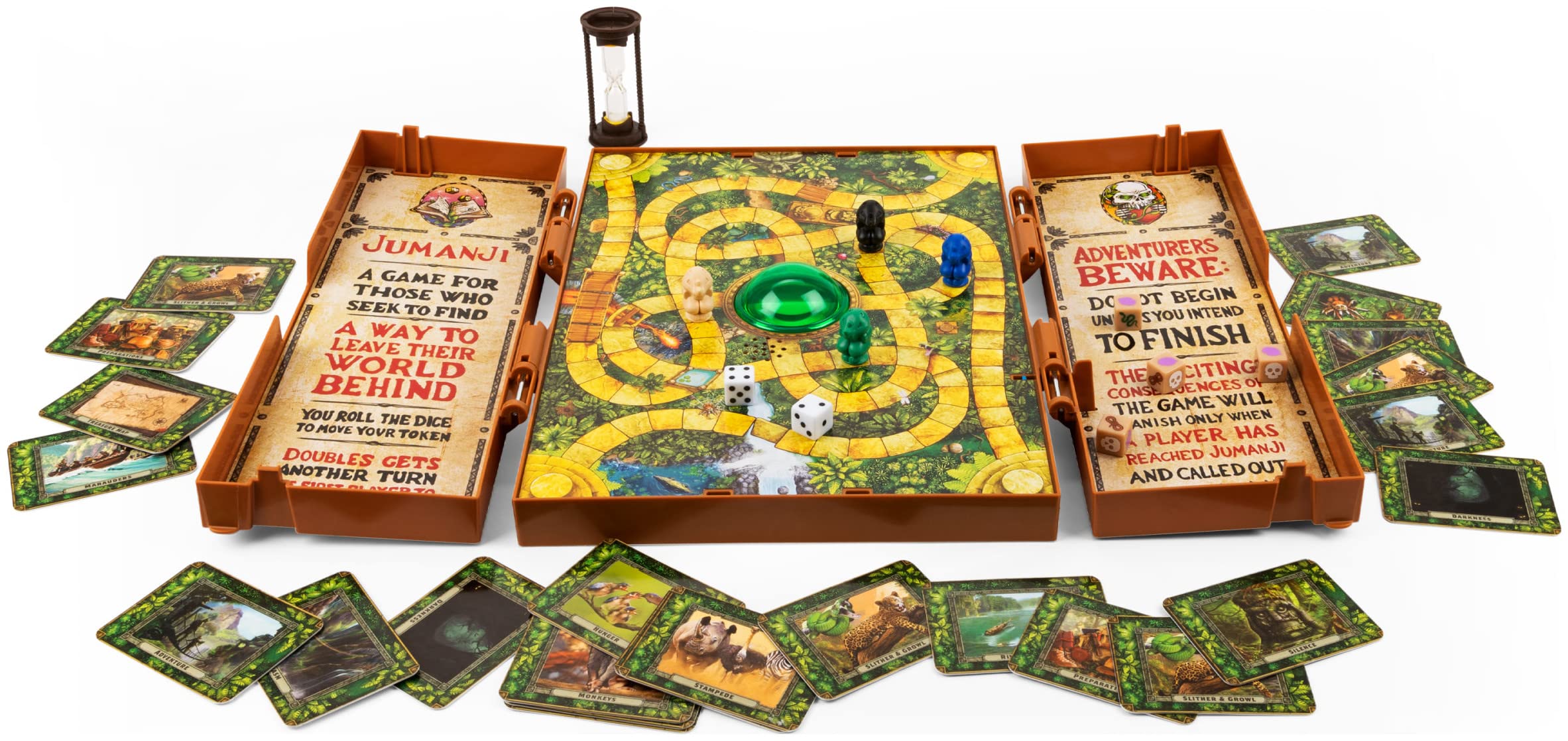 Buy Jumanji Board Game with Video Centrepiece, Easy Christmas Toy Gift Idea  for Families and Kids aged over 8 Online at desertcartINDIA