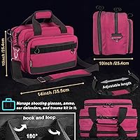 Vista 4 de Bolsa de gama para pistolas y munición con cremalleras bloqueables