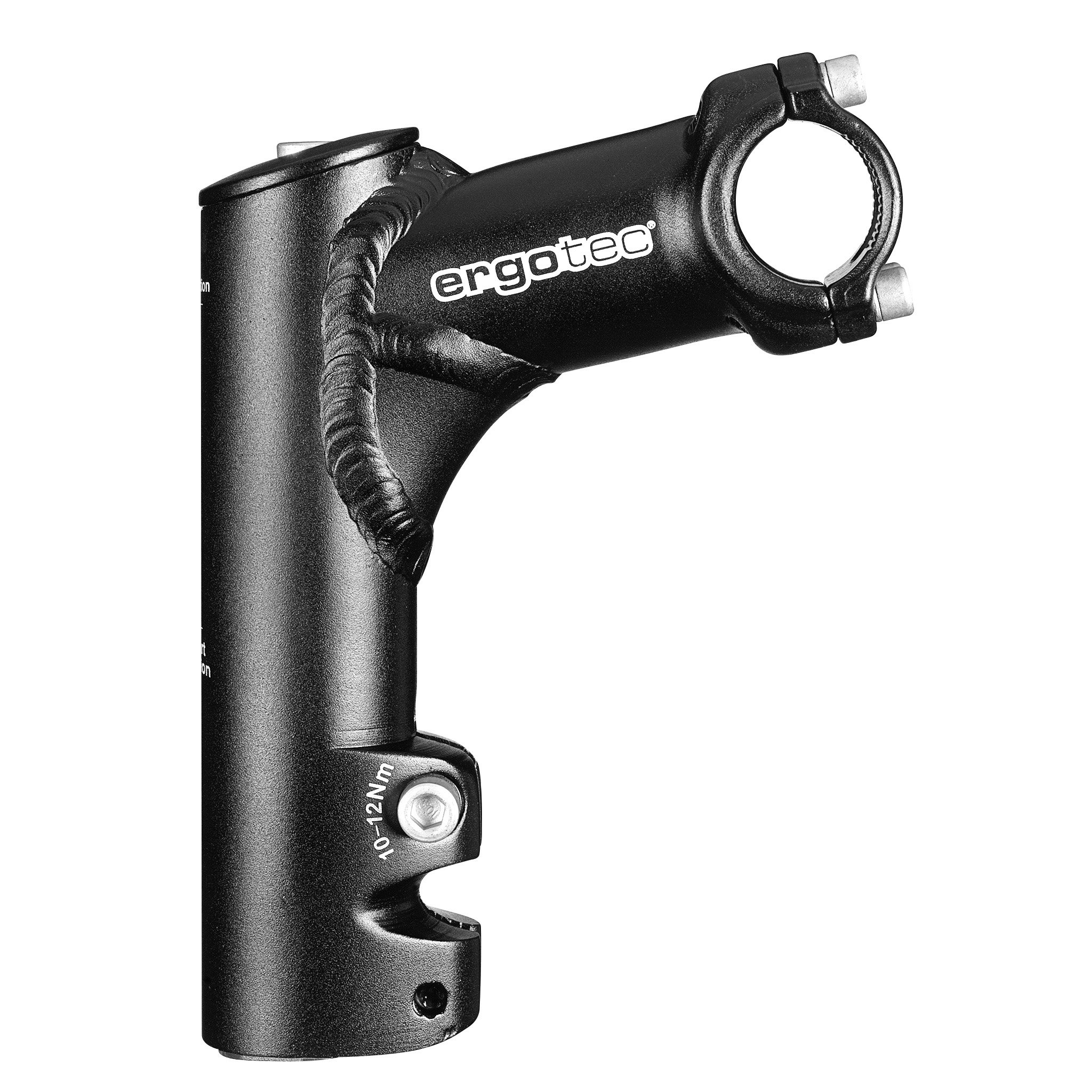 ergotecComfi 25.4 Ahead AL6061-T6 Bicycle Stem Aluminium 15° Black/Sandy