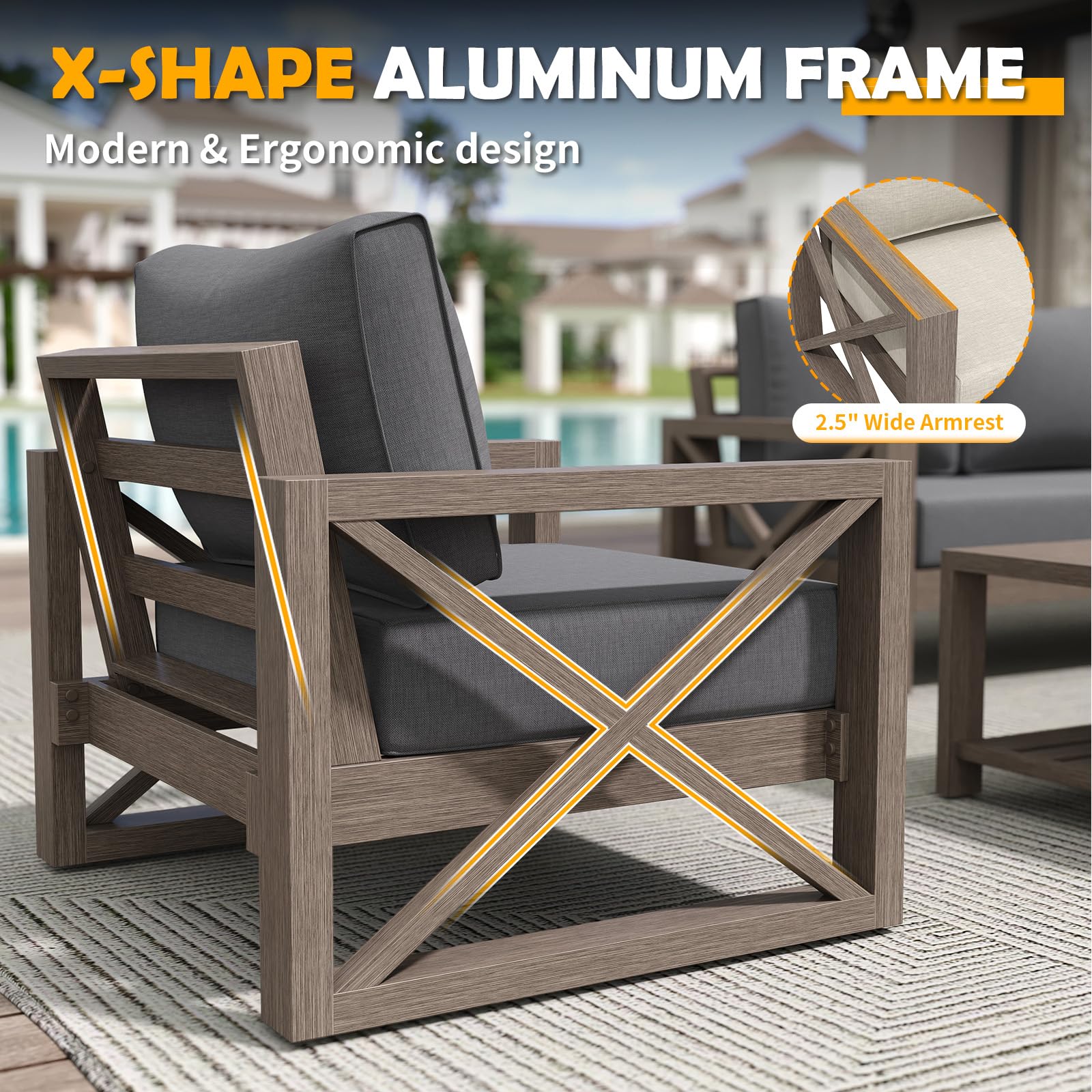 costco metal outdoor chairs
