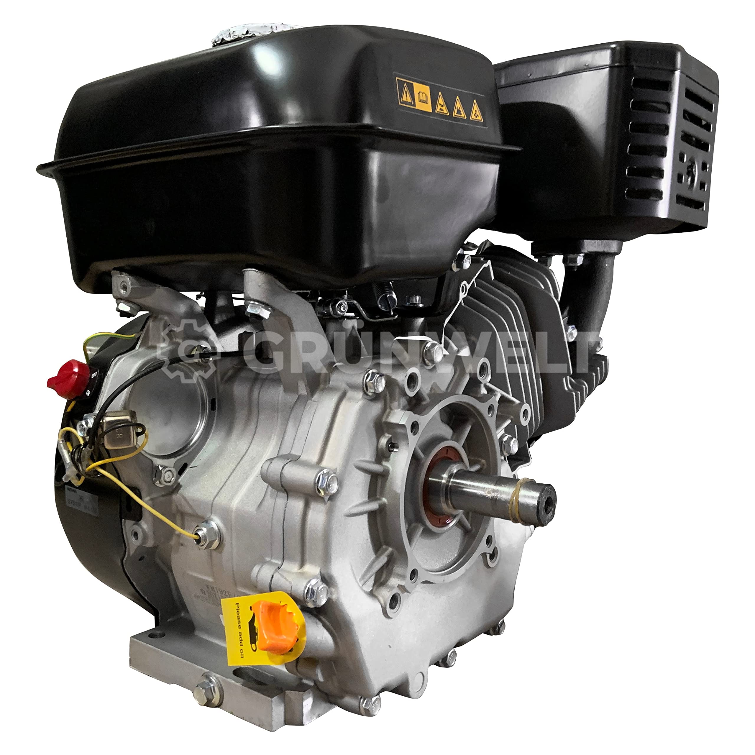 Moteur essence Weima WM192F 18 CV 460 cm³ Moteur échange EURO 5, plaque vibrante, moteur kart, moteur échange simple essieu