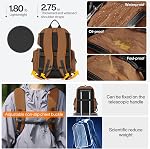 mixi Travel Backpack Carry On Laptop Backpack Flight Approved Lightweight Hiking Backpack Outdoor Business Casual Daypack