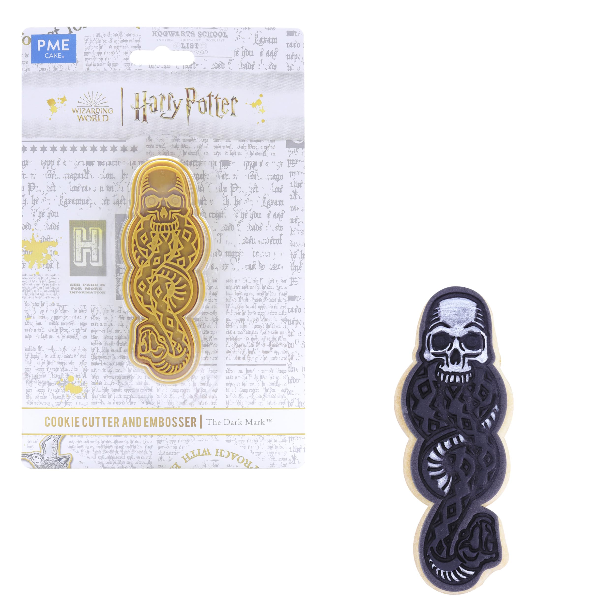 PME Harry Potter Cookie Cutter & Embosser, The Dark Mark