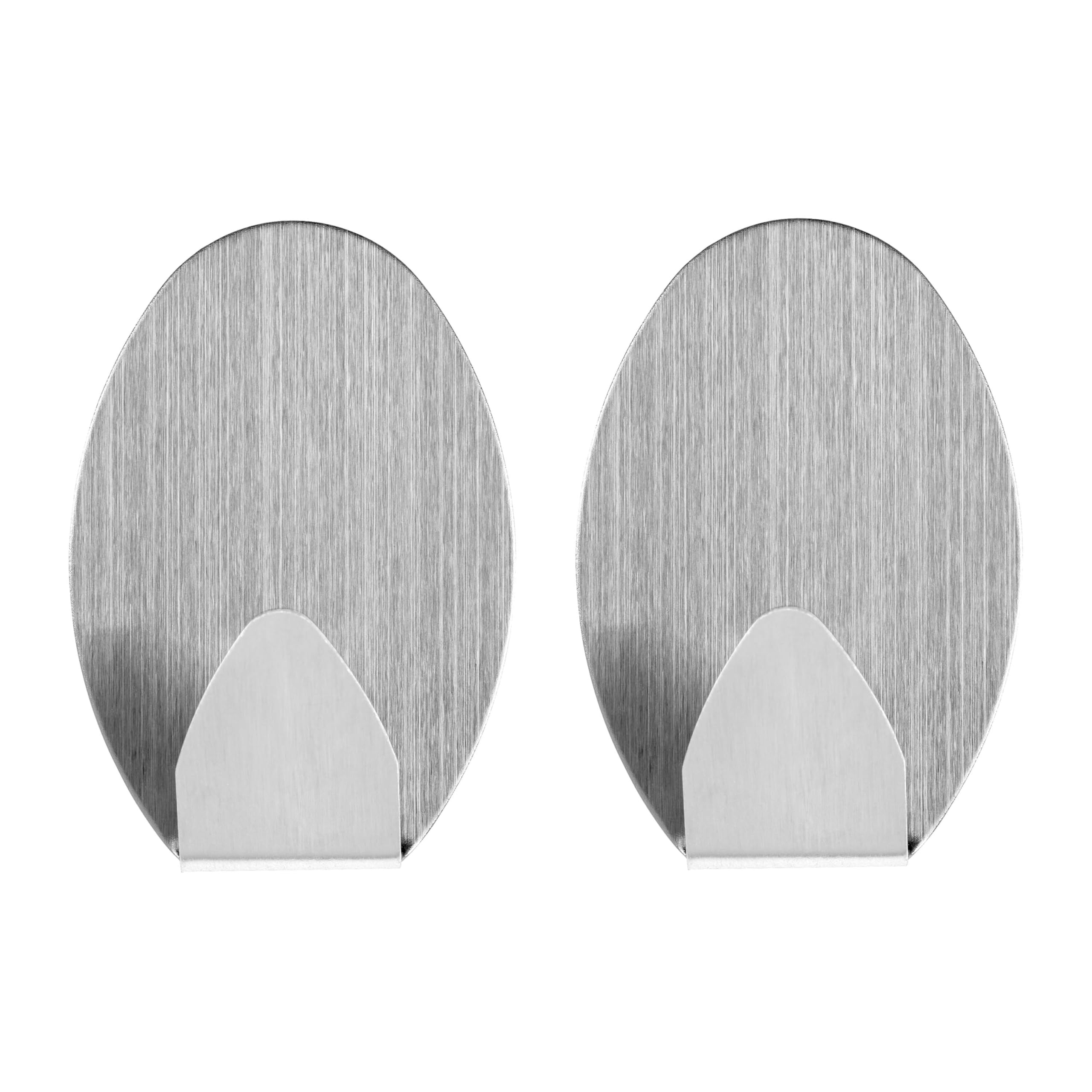 Chef Aid Stainless Steel Self Adhesive Hooks