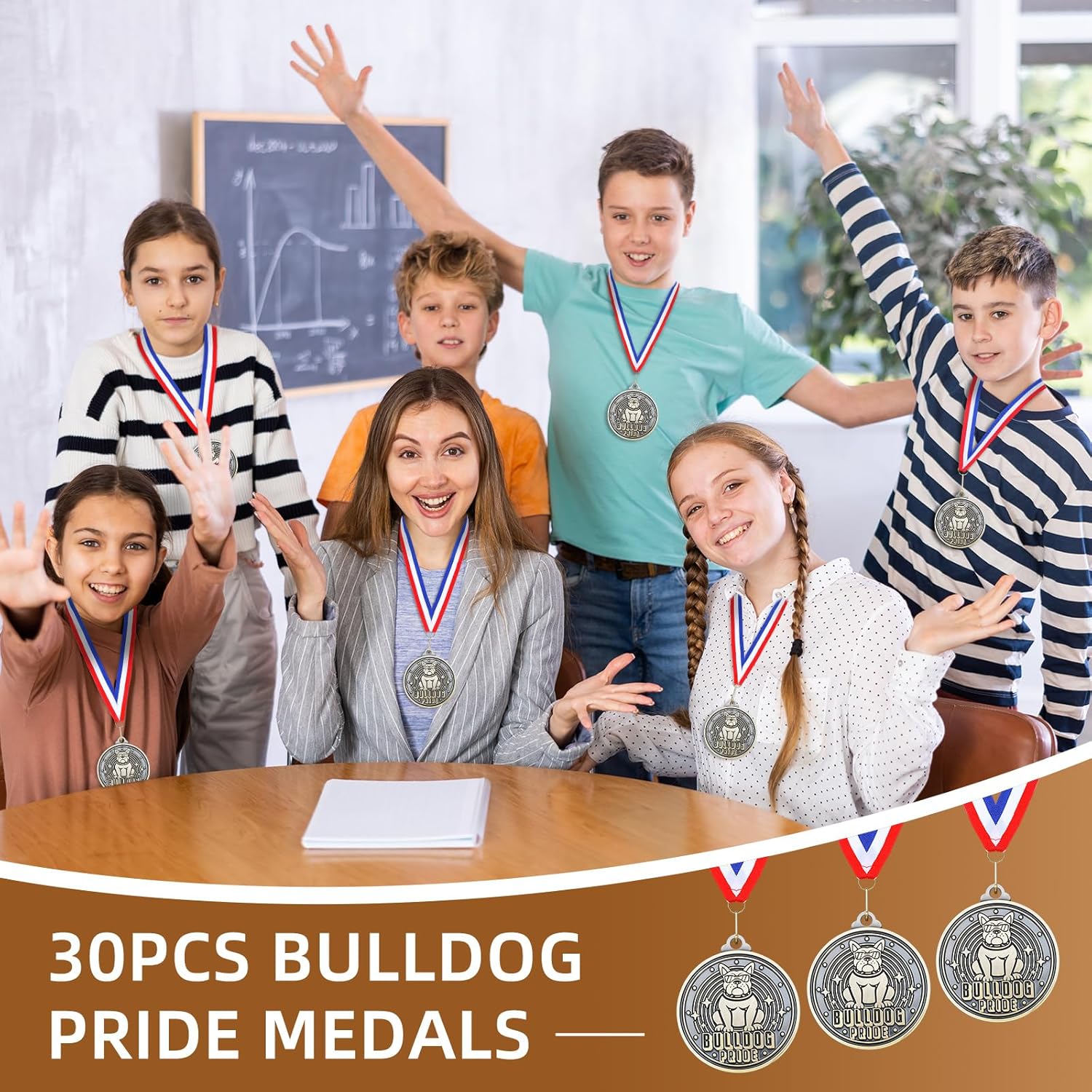 Quelay 30 Pcs 2'' Gold Medals for Awards,Winner Encourage Team Participation for Adults Trophy Award Prize Gift Competitions Graduation Party