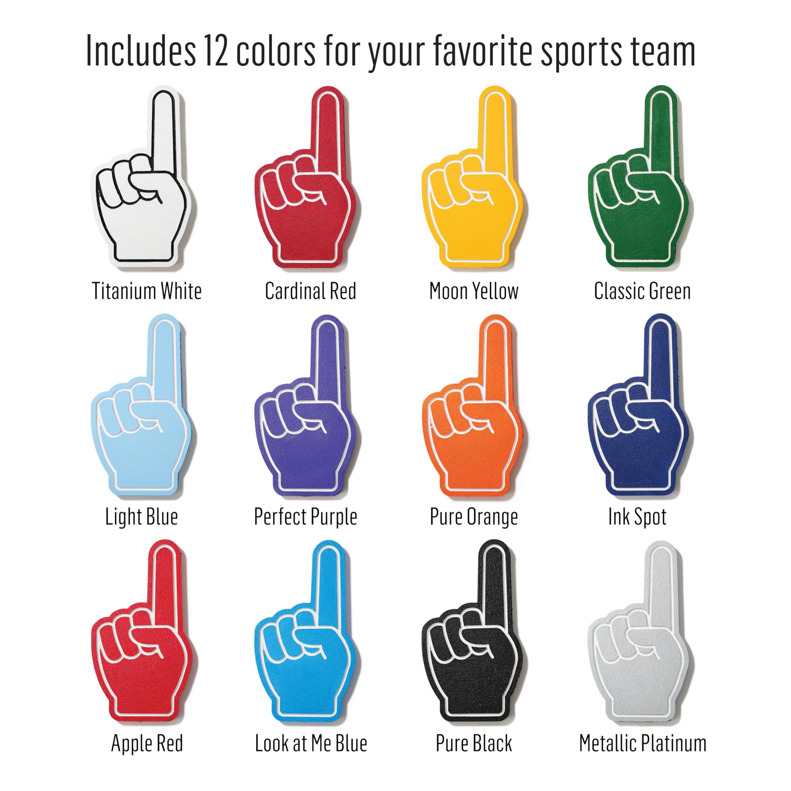 FolkArt Varsity Hues - Kit di colori acrilici, 15 pezzi, include 12 colori multi-superficie e 3 pennelli piatti premium