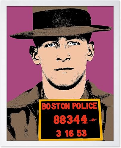 Miniatura 30 de Poster Master Póster de Pablo Escobar Mugshot de Pablo Escobar - Arte del Cartel de Medellín - Arte criminal Mastermind - Decoración de pared para