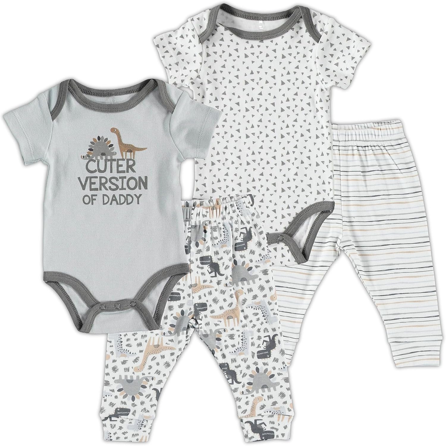 Baby Gear Baby Girls' Baby Clothes Layette Set Footless Sleep and Play