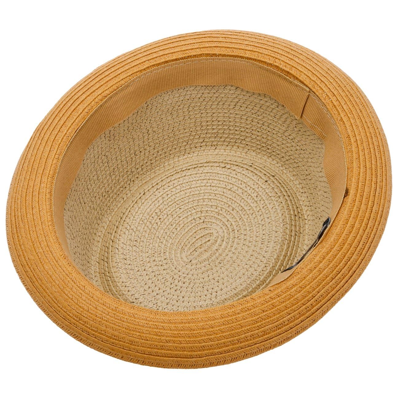Lipodo Manavela Strohhut Pork Pie Made in Italy Damen Herren