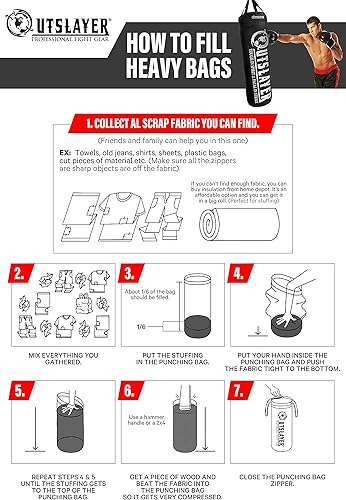 Miniatura 2 de Saco de boxeo Muay Thai de 6 pies y 150 libras sin relleno, fabricado en Estados Unidos