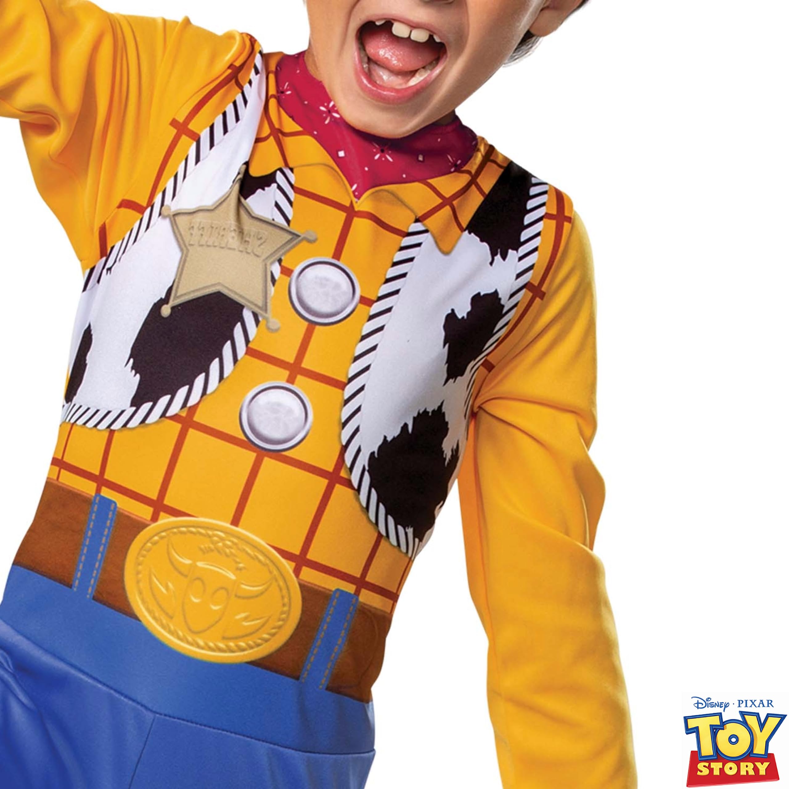 Disney oficjalny kostium Classic Woody dla dzieci, chłopców, zabawkowa historia, kostium dziecięcy, kostium karnawałowy