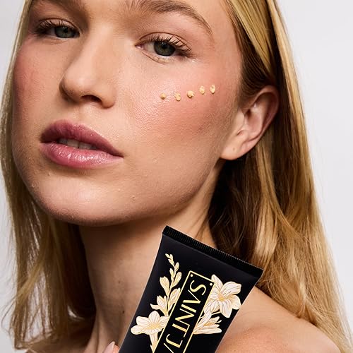 Miniatura 9 de SAINT JANE - Luxury Sun Ritual - Protector solar mineral SPF 30 suavizante de poros  Cuidado de la piel limpio y lujoso con infusión floral (1.7 oz