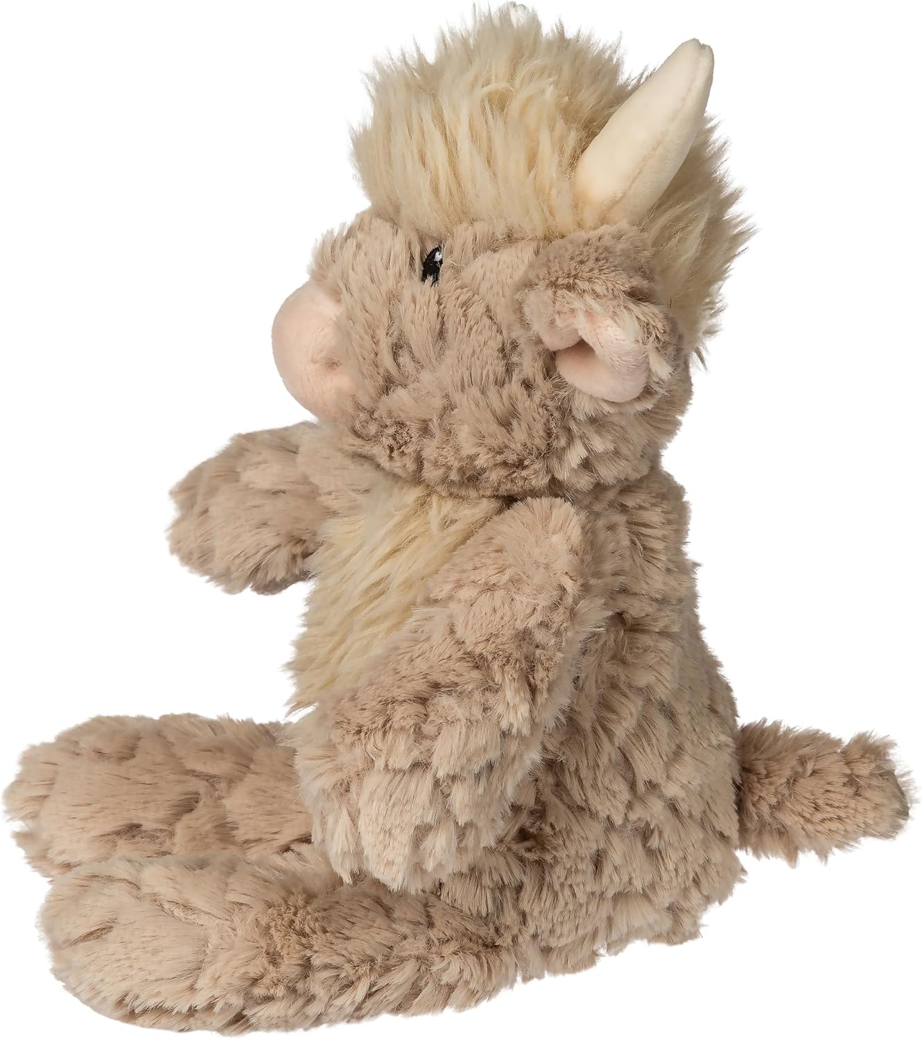 Mary Meyer Putty Nursery Stuffed Animal Huggable Soothing Soft Toy, 11-Inches, Brown Highland Cow
