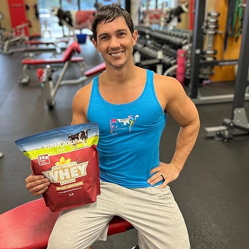 Miniatura 4 de Pure Choice - Polvo aislado de proteína de suero de vainilla, 0.99 oz de proteína, suero sin desnaturalizar, 3 ingredientes, sin rellenos ni