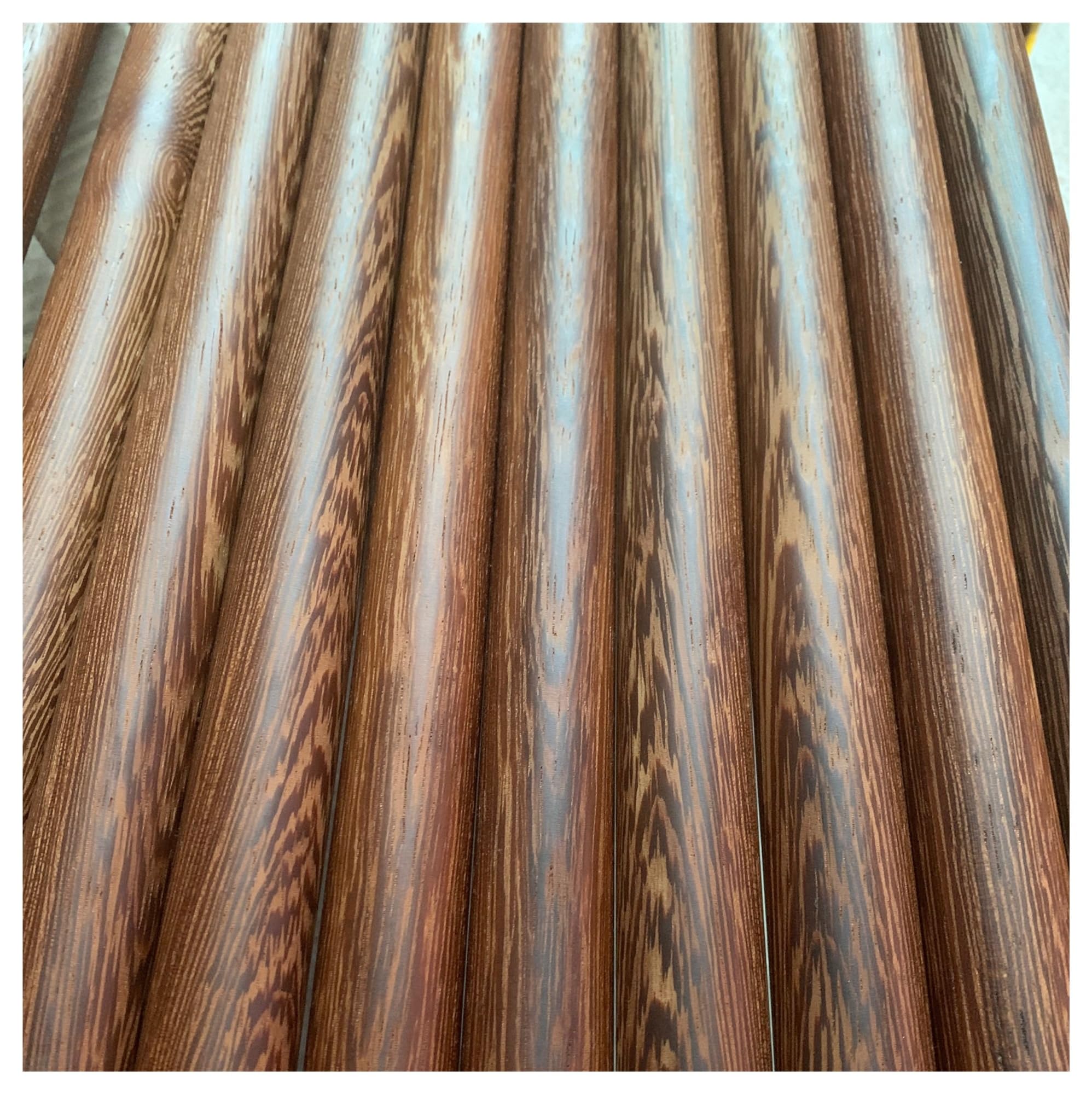 Palos De Madera Wood Round Rod Hard Natural Solid Wood Round Rod Handmade DIY Material Household Products(50x3cm 1pcs)