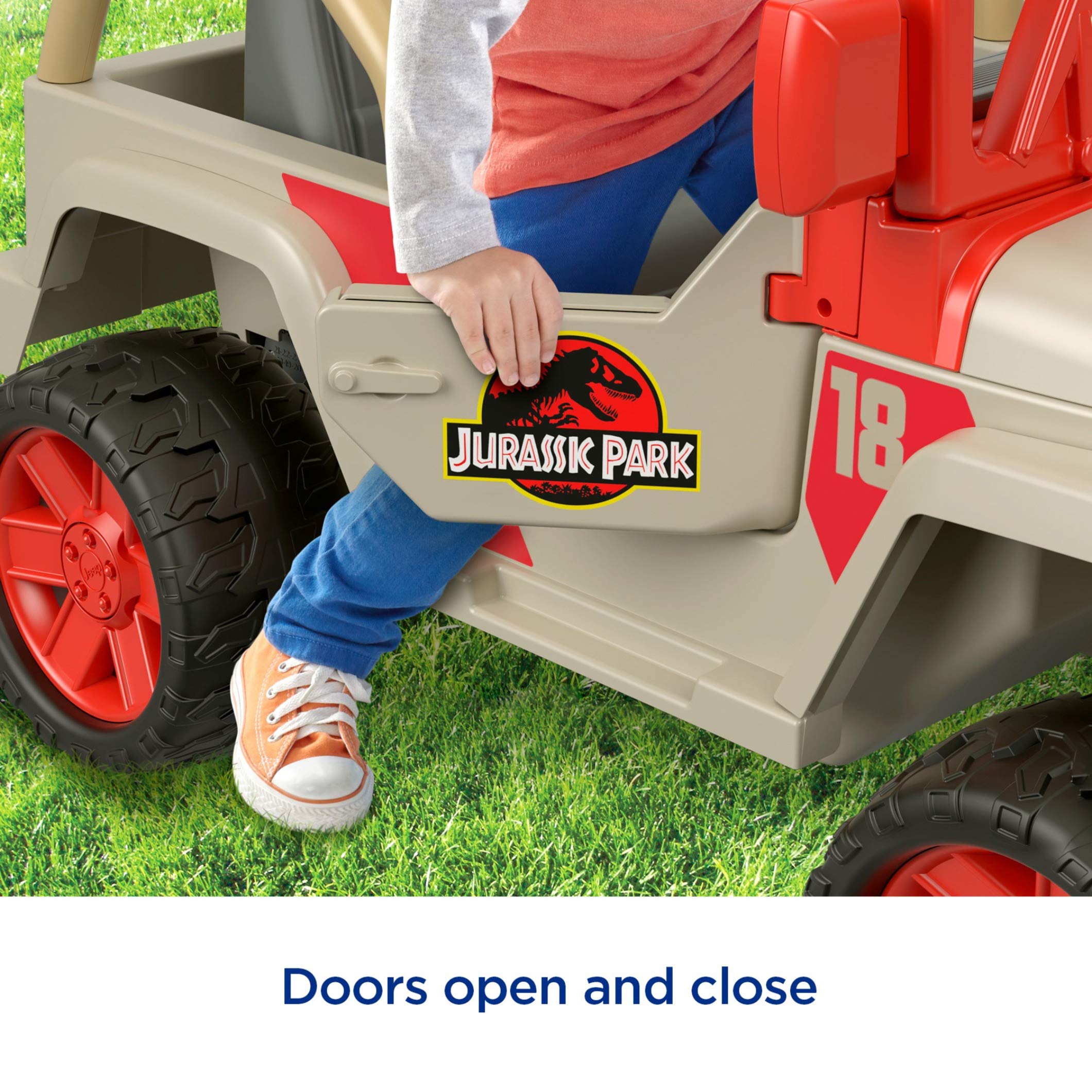 Power Wheels Jurassic World, Jeep Wrangler Power Wheels BBQ Fun Jeep