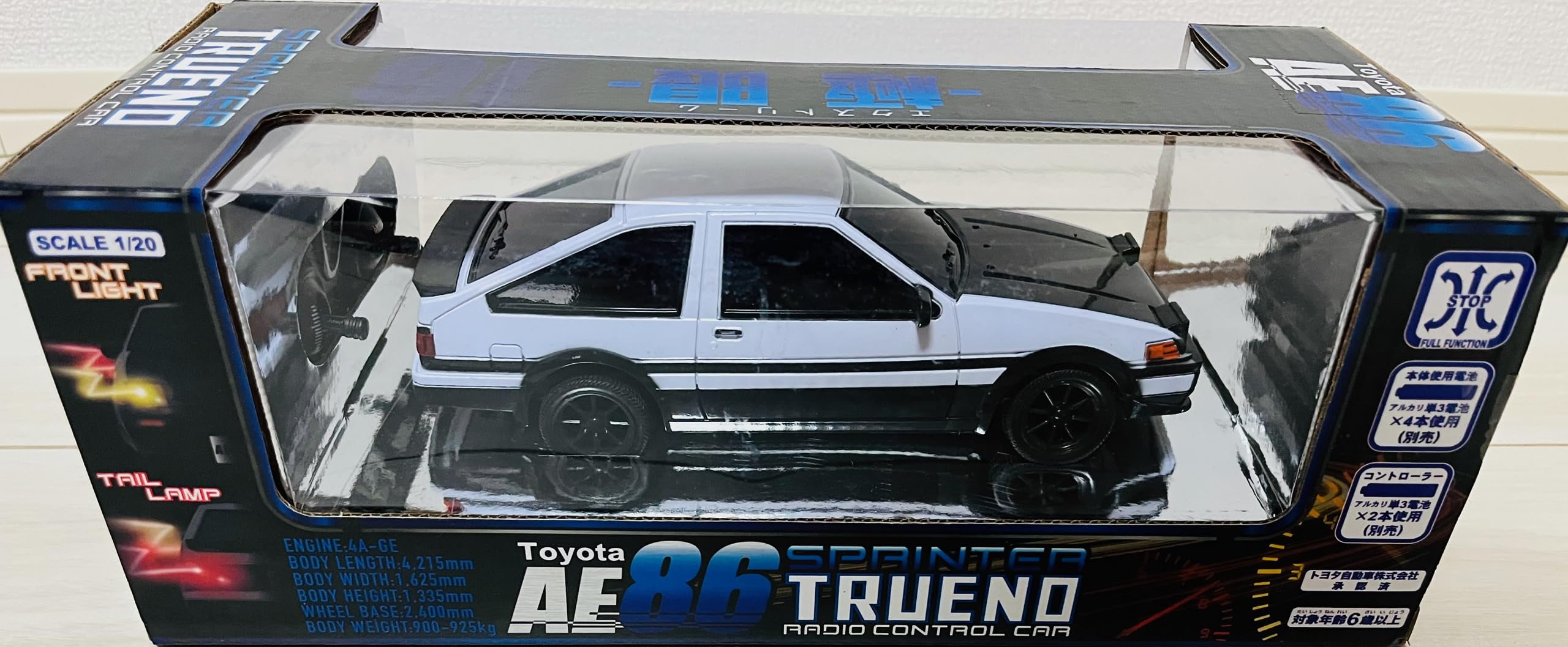 Amazon.co.jp: Toyota AE86 SPRINTER TRUENO Extreme 1/20 Scale R/C 