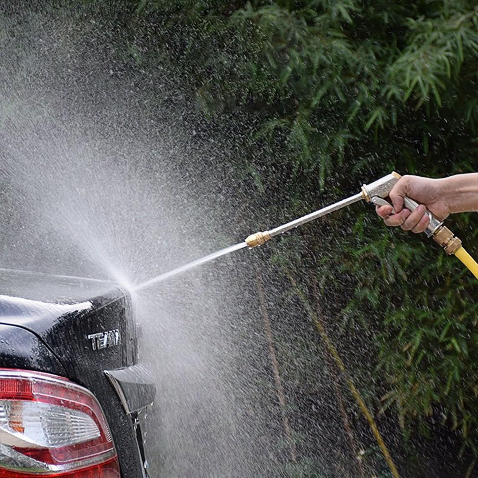 New Aquoxis Pressure Washer – 20x More Powerful Than Hoses, Durable Stainless Steel, Easy Installation, Universal Compatibility, Ideal for Driveways & Patios, Effortless Dirt & Stain Removal (C) - 4