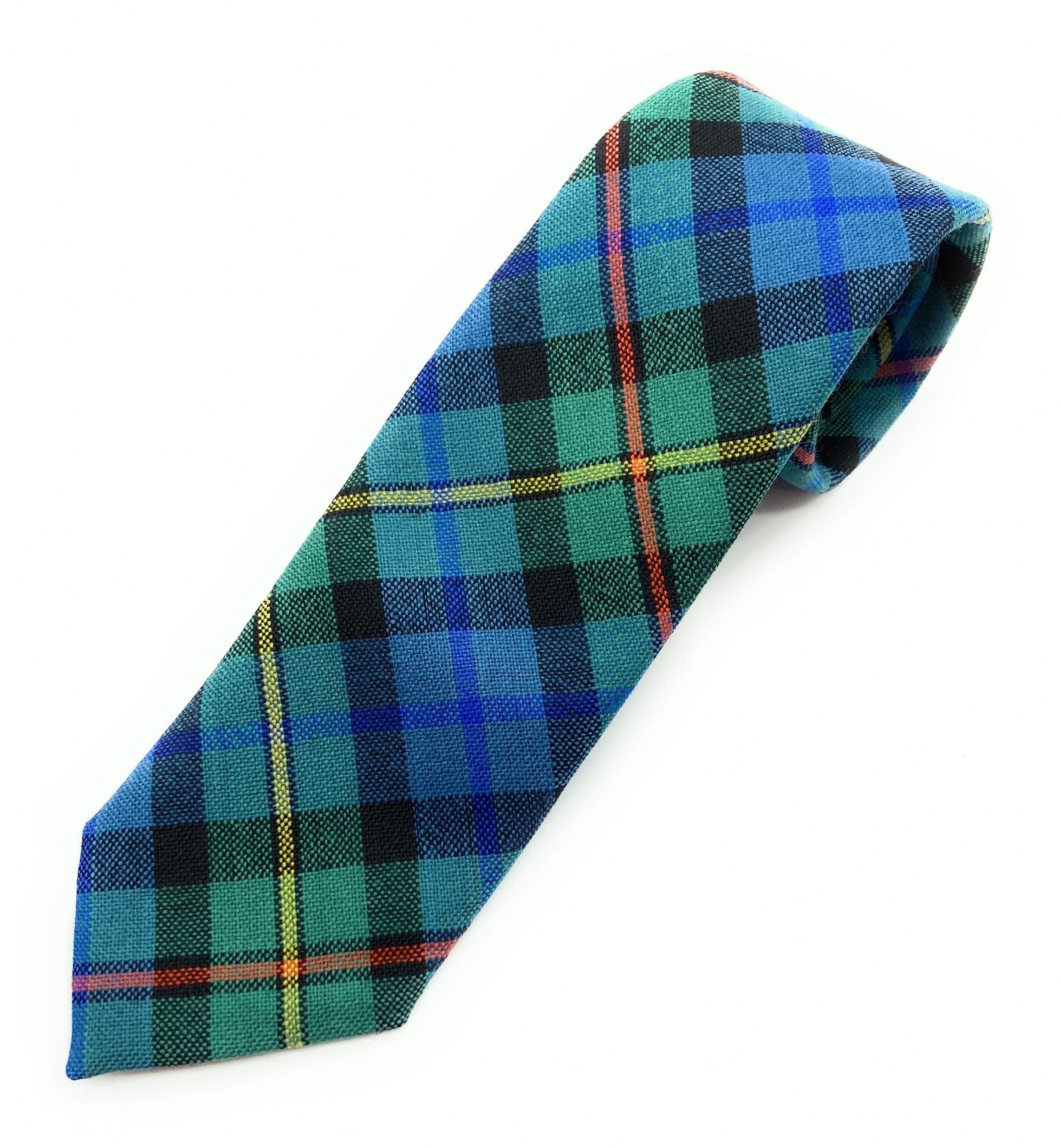 Scottish Essence Smith Ancient Pure Wool Scottish Tartan Necktie Available In Various Tartans - Made In Scotland (Smith Ancient)