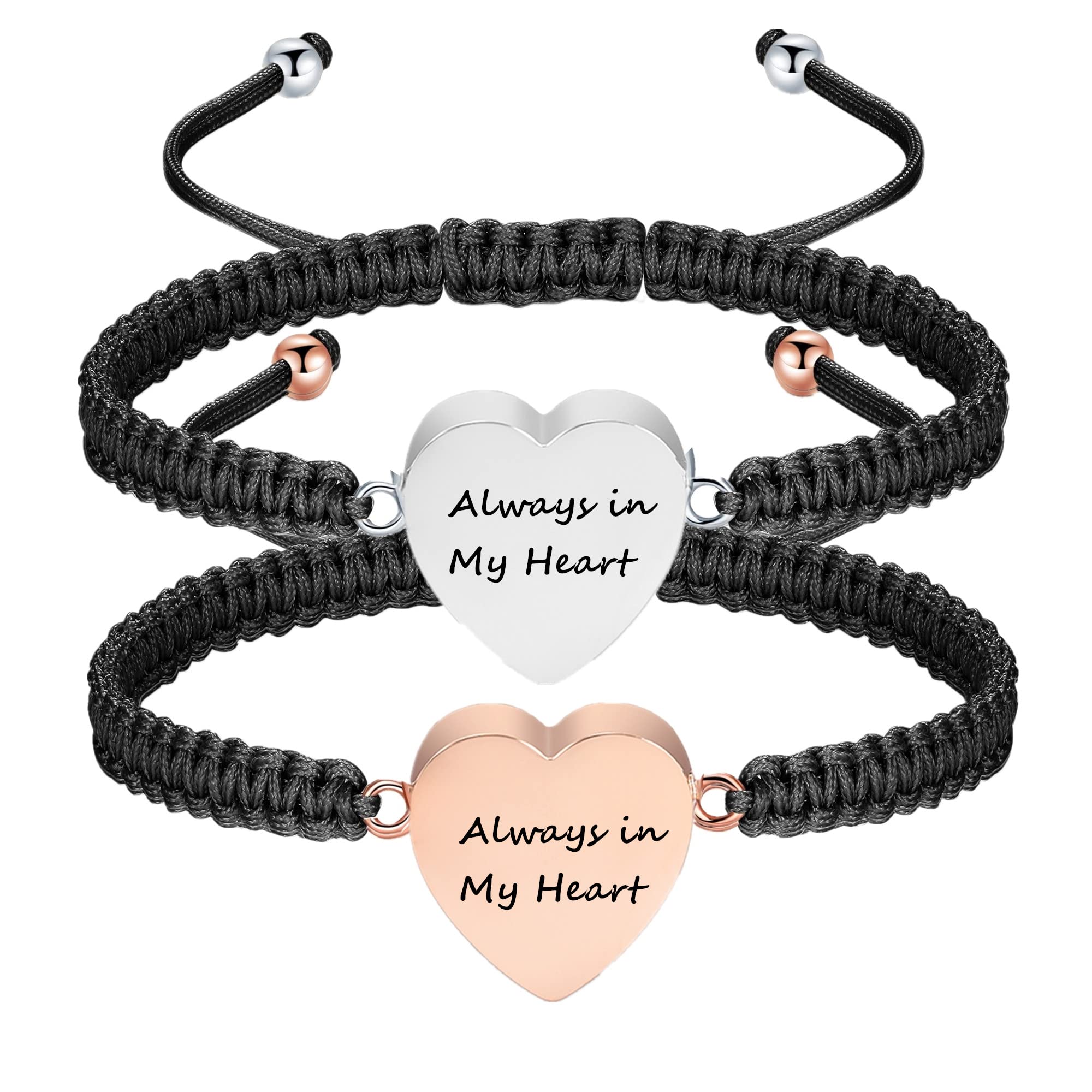 mingkejw Cremation Jewelry Paw Print Heart Urn Keepsake Memorial Funeral Necklace Locket Pedant Ash Holder for Pet Dog Cat Ashes