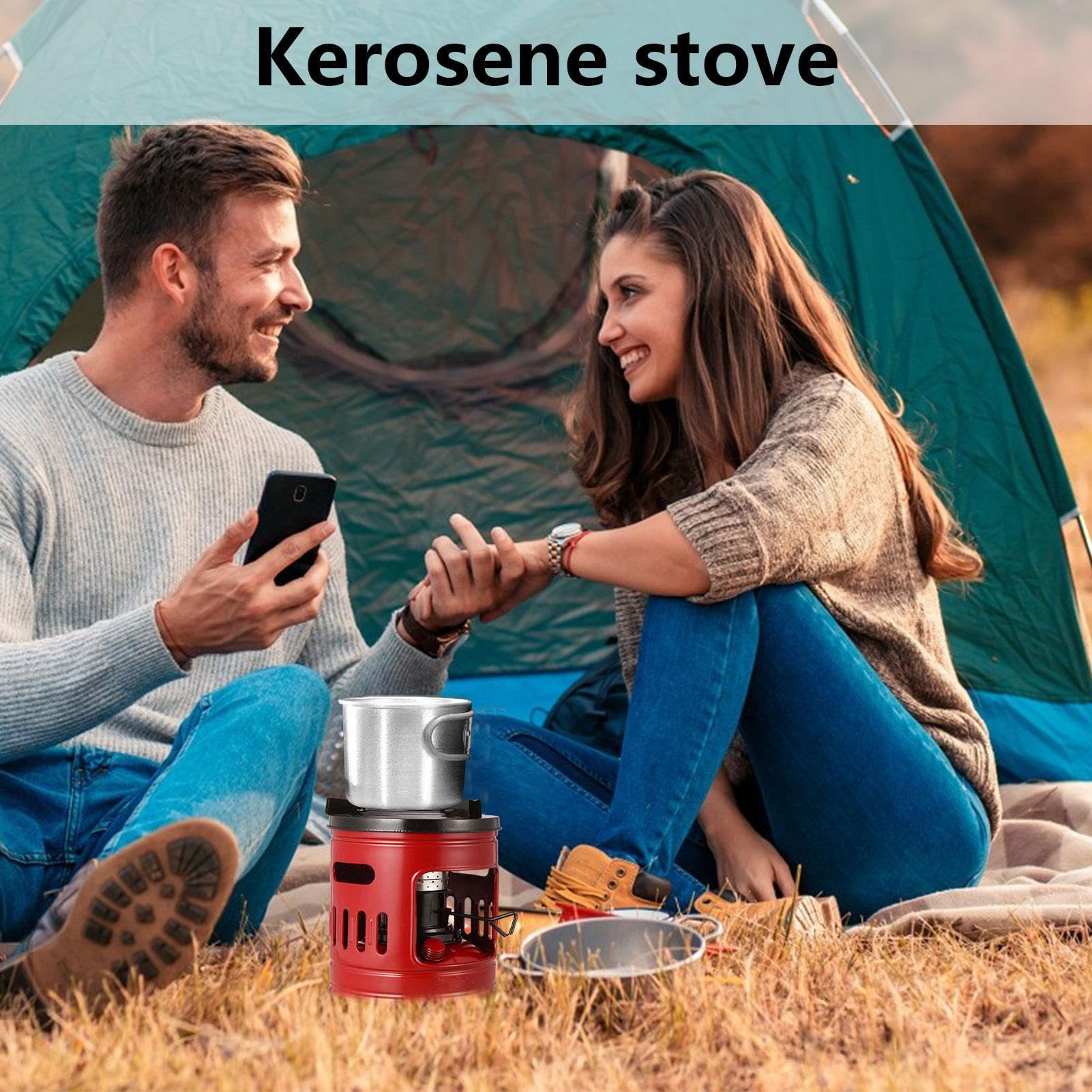 Fornello a cherosene portatile – Bruciatore da campeggio, fornello per