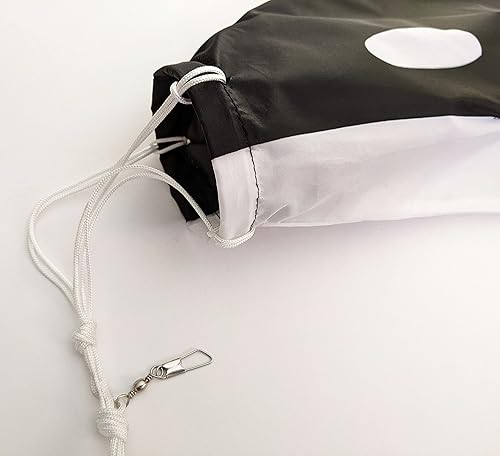 Miniatura 3 de Madrona Brands Manguito de viento de pez ballena orca | Decoración duradera para colgar al aire libre | Patio, jardín, barco, cubierta | 40 pulgadas