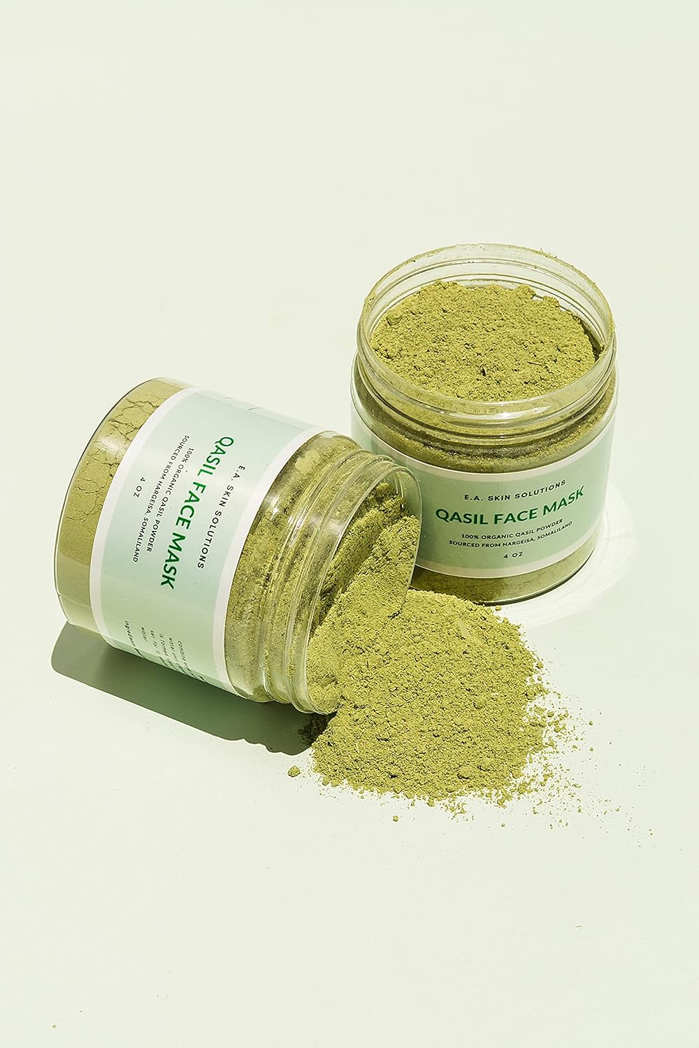 | Qasil Powder | Deep Cleansing | Pore Minimizer | Brighten | Reduce Acne | 4 oz (113 g),4 Ounce (Pack of 1)