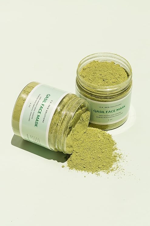 | Qasil Powder | Deep Cleansing | Pore Minimizer | Brighten | Reduce Acne | 4 oz (113 g),4 Ounce (Pack of 1)