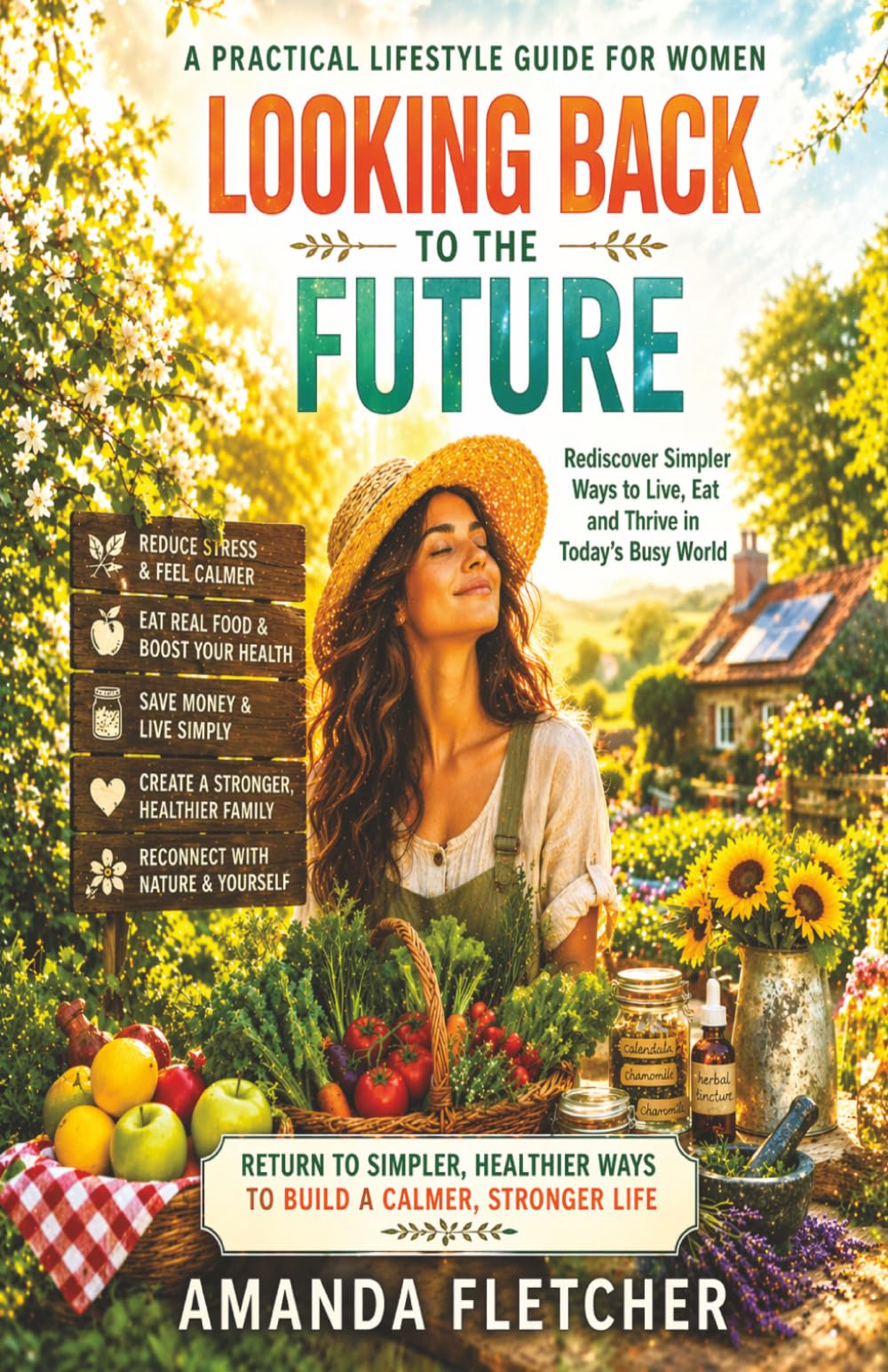 LOOKING BACK TO THE FUTURE: A PRACTICAL LIFESTLYE GUIDE FOR WOMEN: Rediscover Simpler Ways to Live, Eat & Thrive in Today's Busy World (The Inner Alchemy Collection)