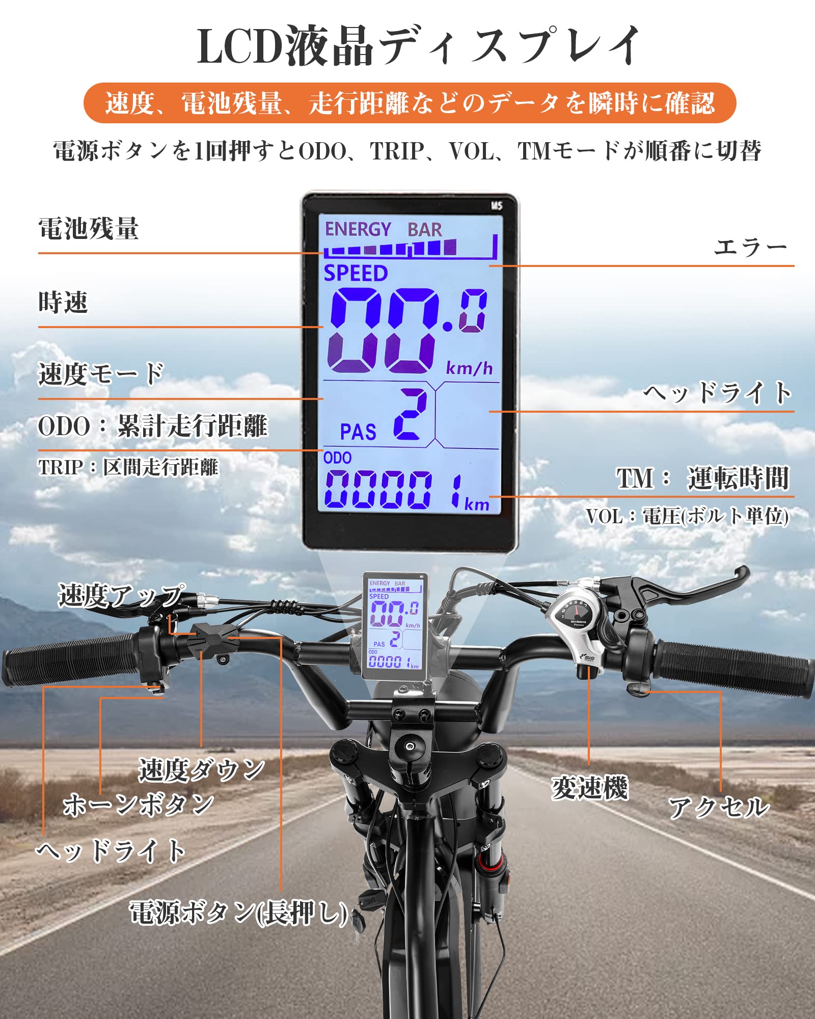 Amazon | NINOMA 電動自転車 電動アシスト自転車 レトロ調 ファット 