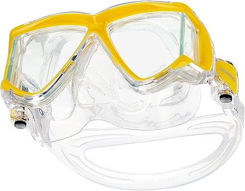 Miniatura 10 de Italian Design Panto-180 Premium Tempered Glass Lens Anti-Fog Panoramic Side-View Snorkel Mask, Superior Dry Snorkel Tube, Superior Snorkeling Gear,