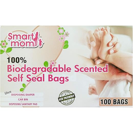 Lifekrafts Disposable Scented Diaper Bags - Pack of 100
