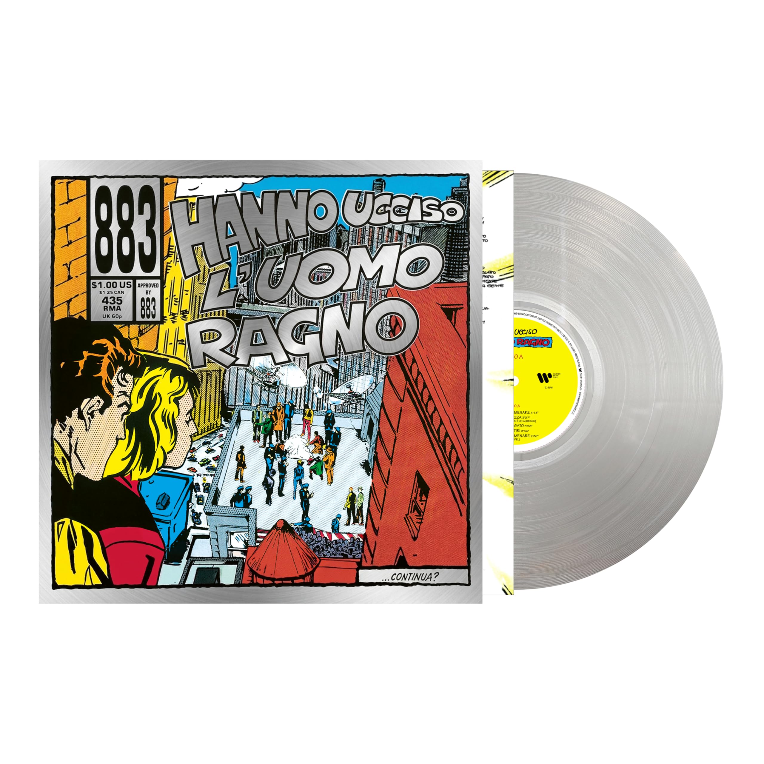 Hanno Ucciso L'uomo Ragno Vinile Cristallo Limitato Con Copertina Metallizzata [VINYL]