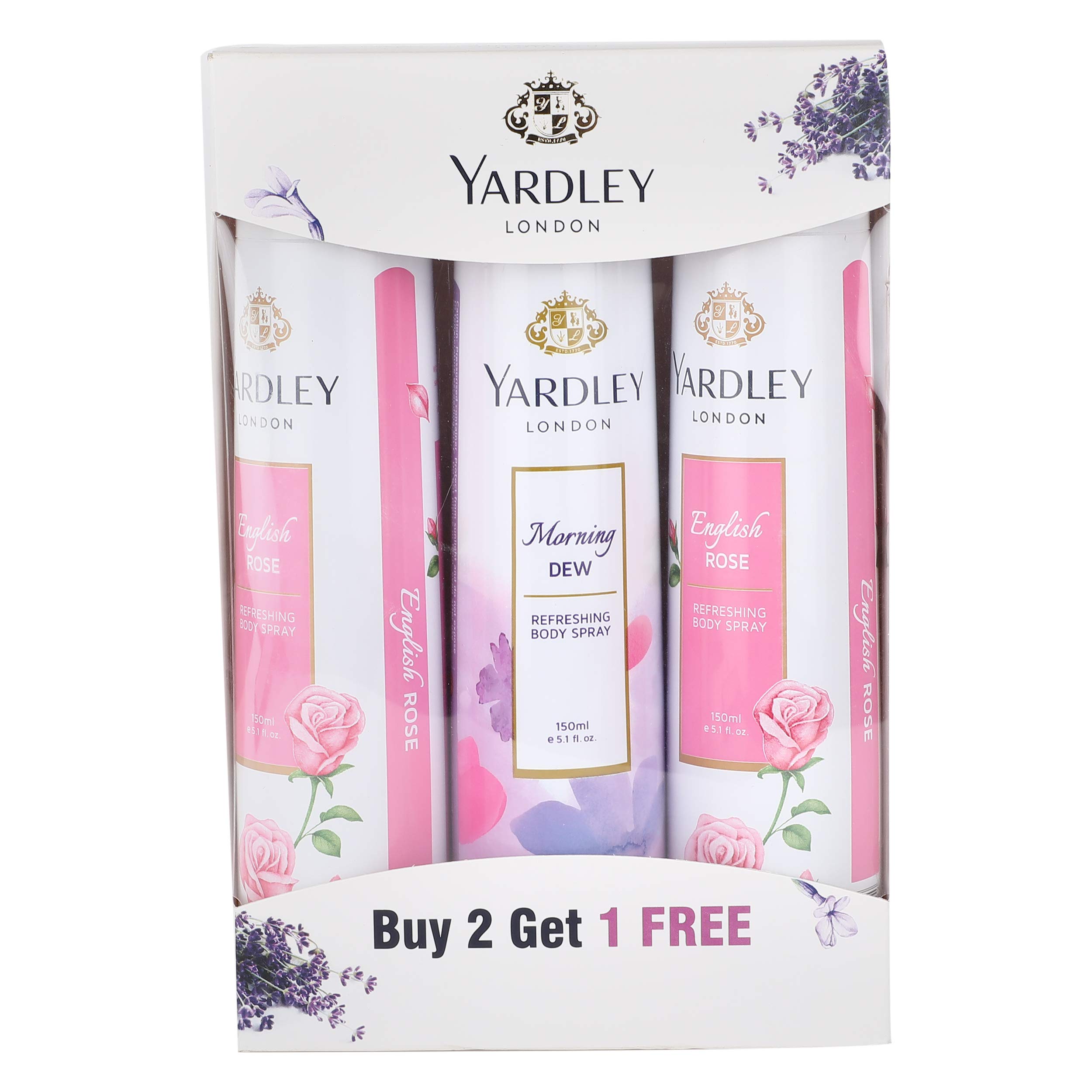 Yardley Summer Deodorant for Women, 450 milliliters-image-8