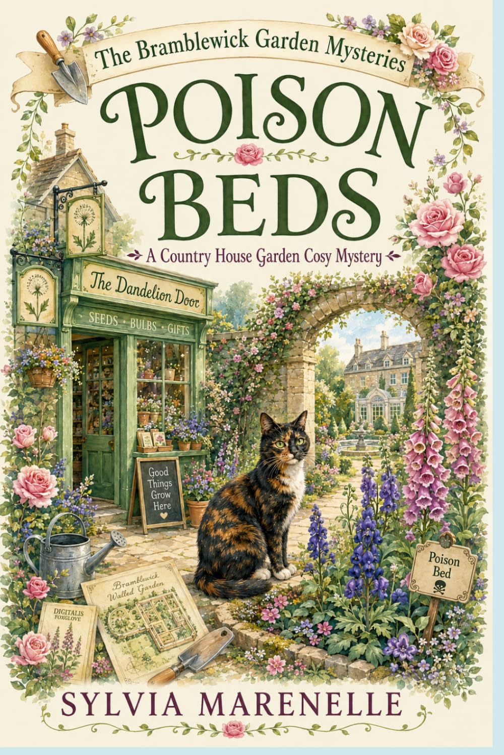 Poison Beds: A Country House Garden Cosy Mystery (THE BRAMBLEWICK GARDEN MYSTERIES SERIES)