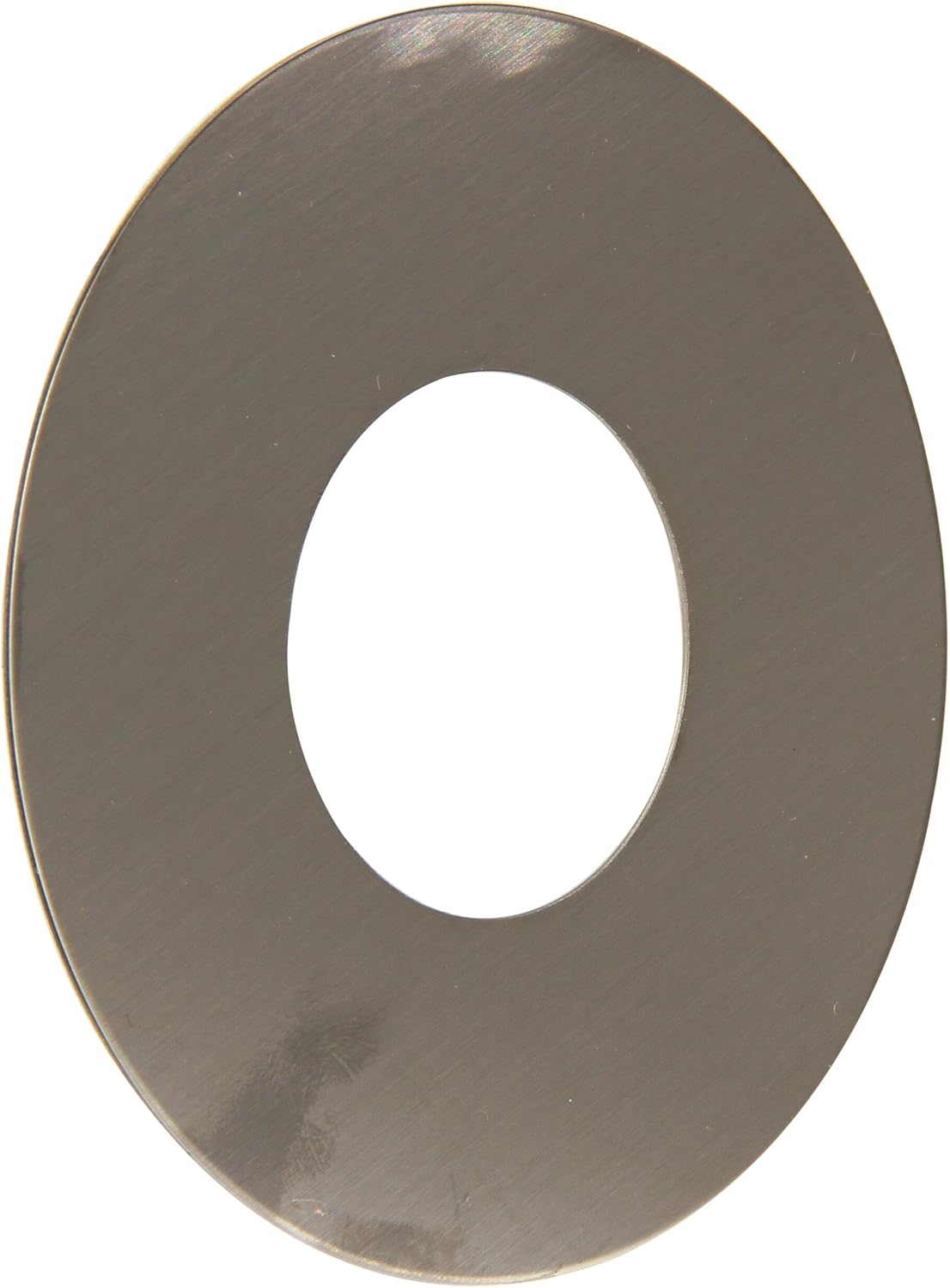 Don-Jo DSP 135 Scar Plate, Satin Stainless Steel Finish, 3-1/2 Outside Diameter x 1-1/2 Inside Diameter (Pack of 10)