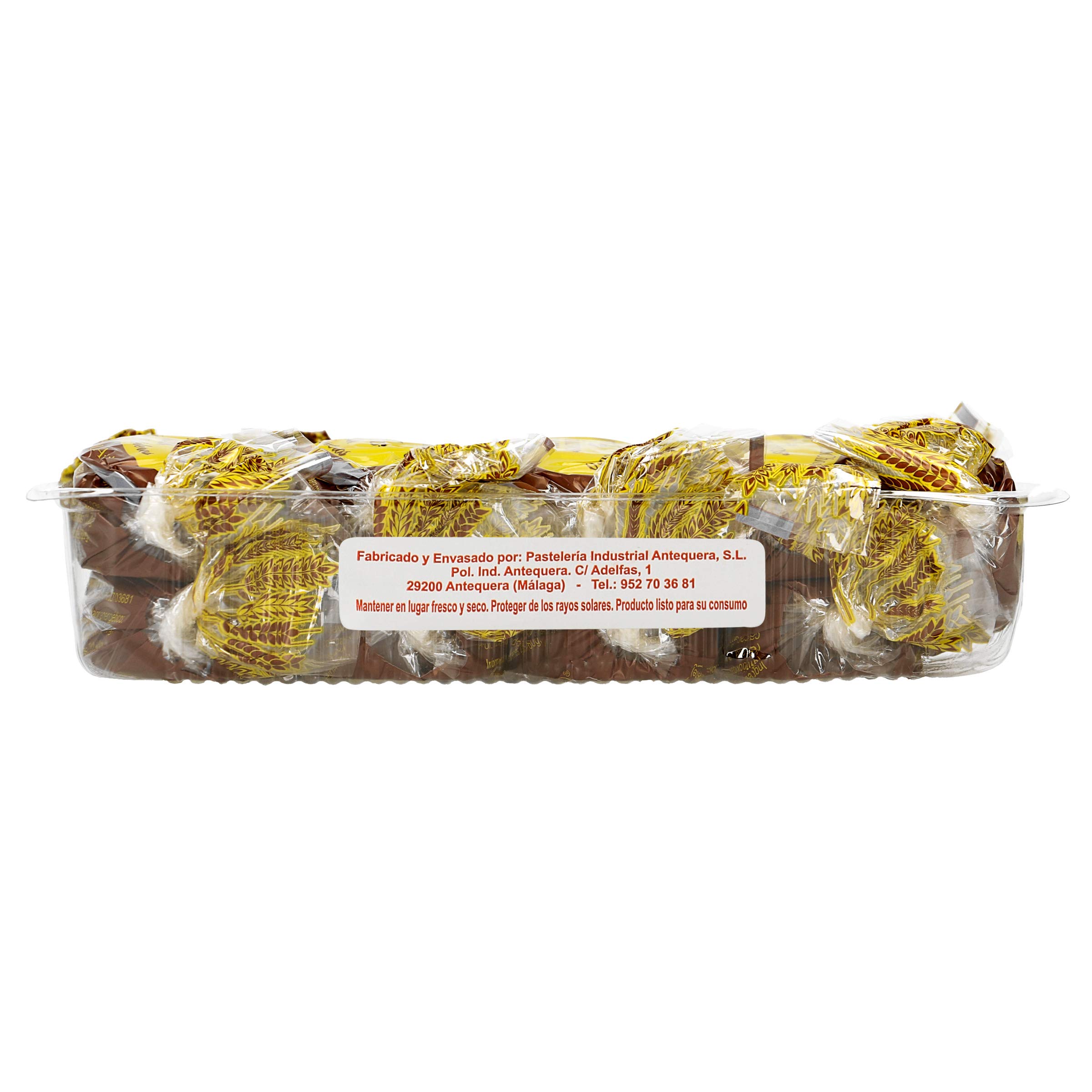 Polvorón de Almendra Bañado en Chocolate LOS PRIMITIVOS AGUILERA 400 gr