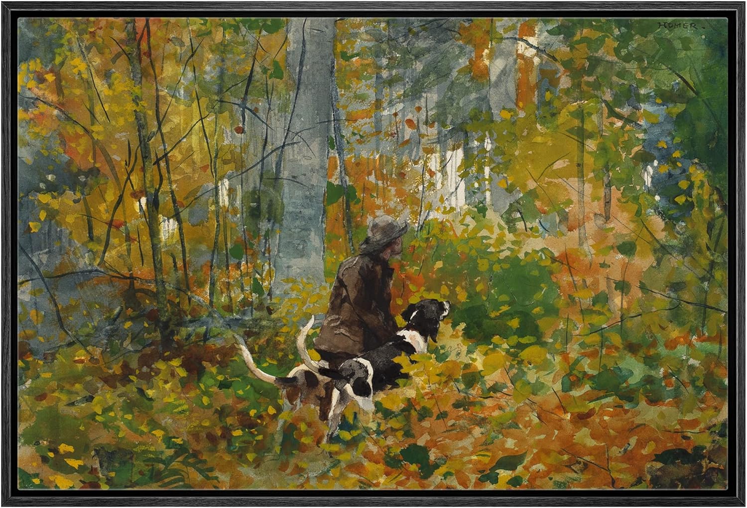 wall26 Framed Canvas Wall Art On The Trail by Winslow