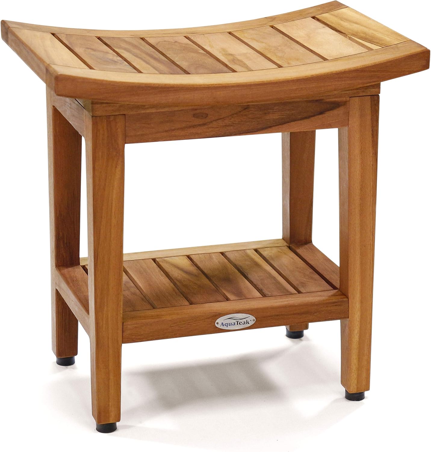 AquaTeak The Original Maluku 18" Teak Shower Bench with