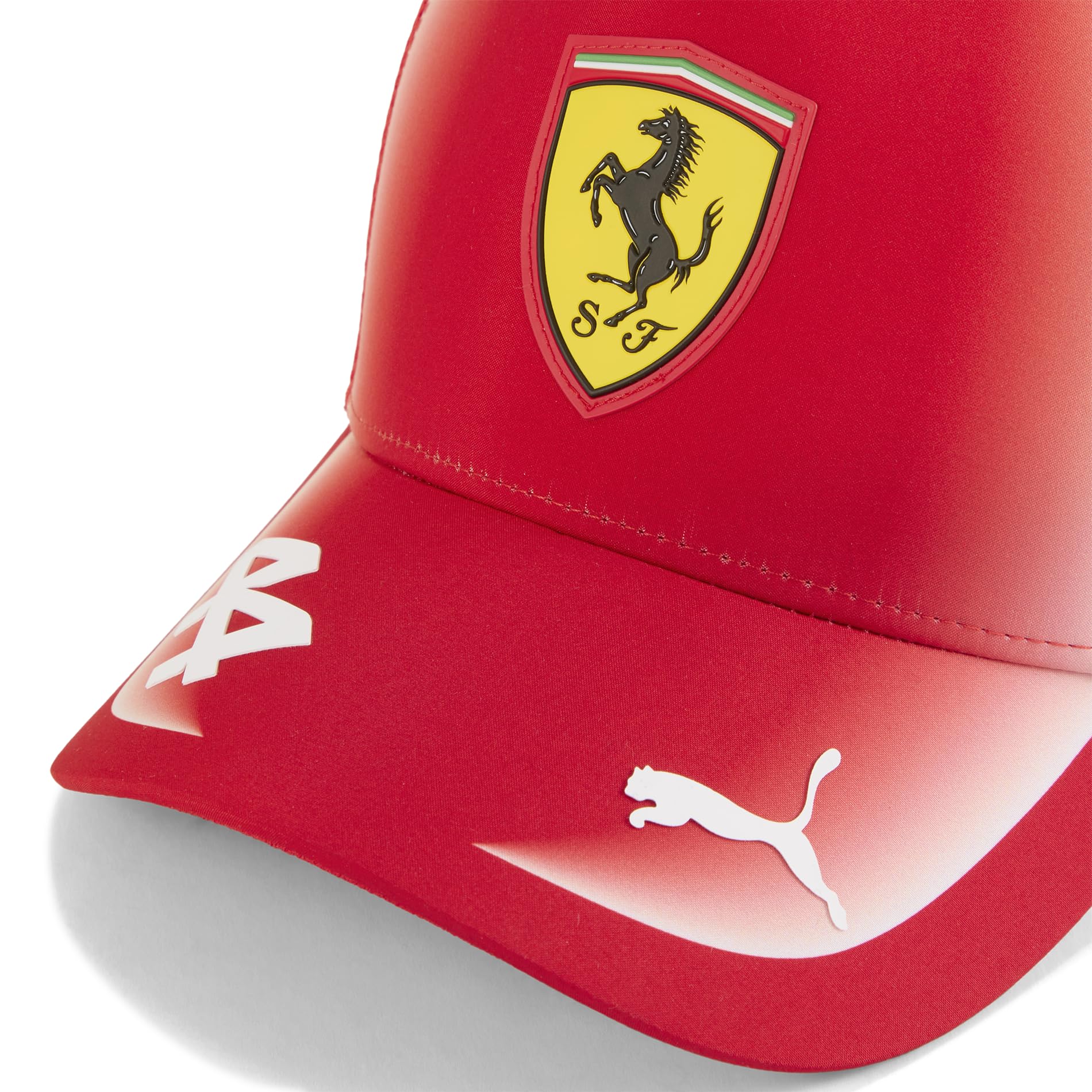 PUMA Scuderia Ferrari F1 2026 Cappellino Trucker Bambino Lewis Hamilton - Rosso - Taglia Unica