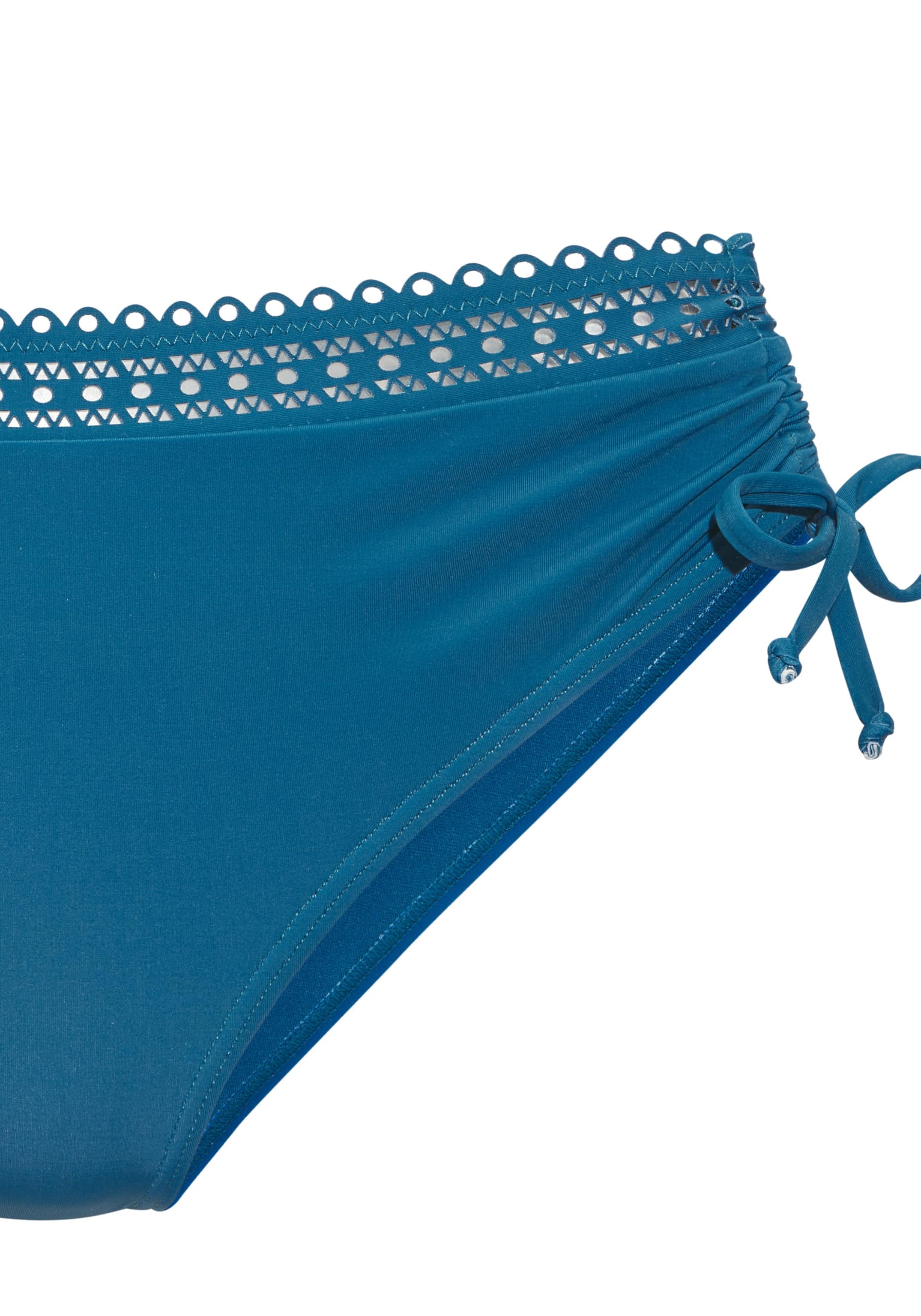 s.Oliver Damen Bikini-Hose seitlich regulierbar, modischer Look, Mix-Kini, vielseitig kombinierbar, leicht und bequem