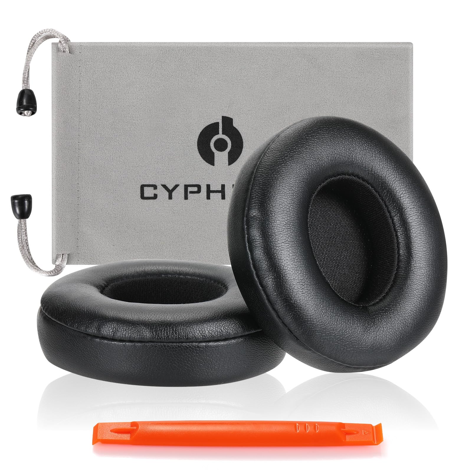 Replacement Earpads Cushion, Ear Pads Cover for Beats Solo 4 On Ear Headphones by Dr. Dre 1 Pair (Black)